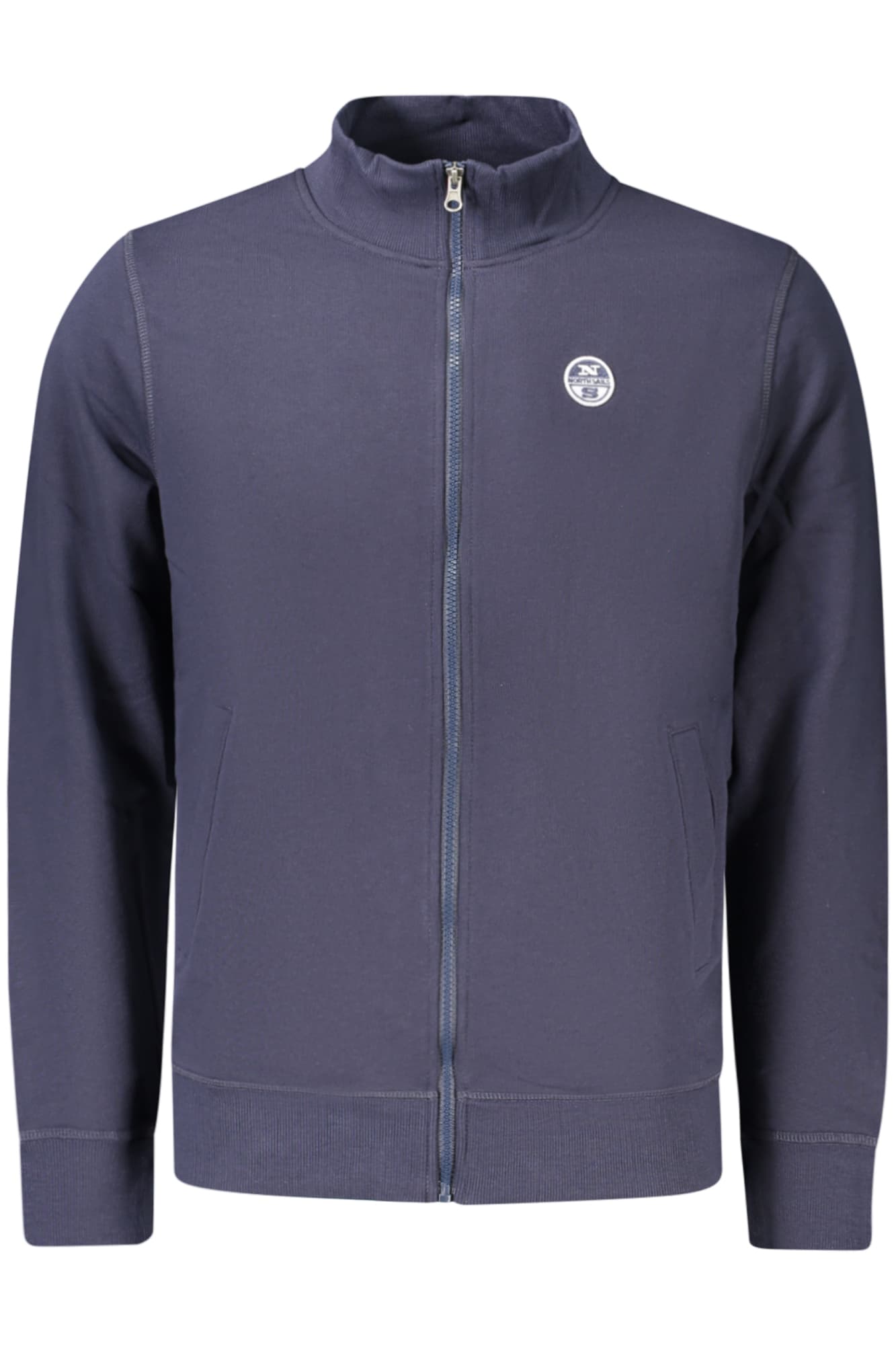 NORTH SAILS FELPA CON ZIP UOMO BLU - Immagine 1