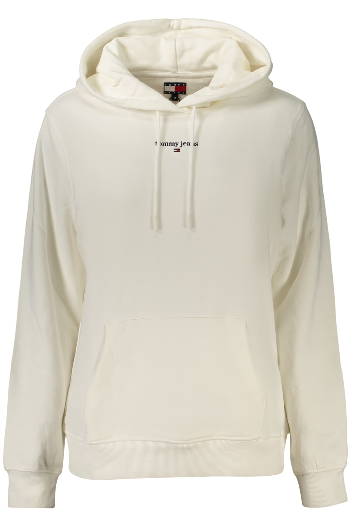 TOMMY HILFIGER FELPA SENZA ZIP DONNA BIANCO - Immagine 1