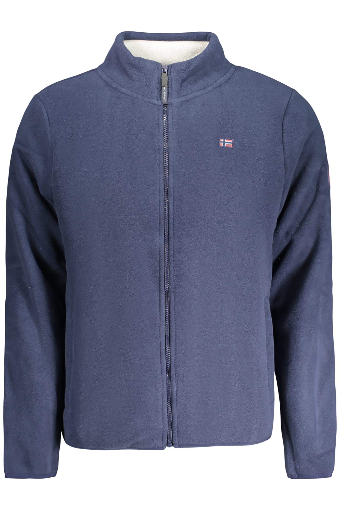 NORWAY 1963 FELPA CON ZIP UOMO BLU - Immagine 1
