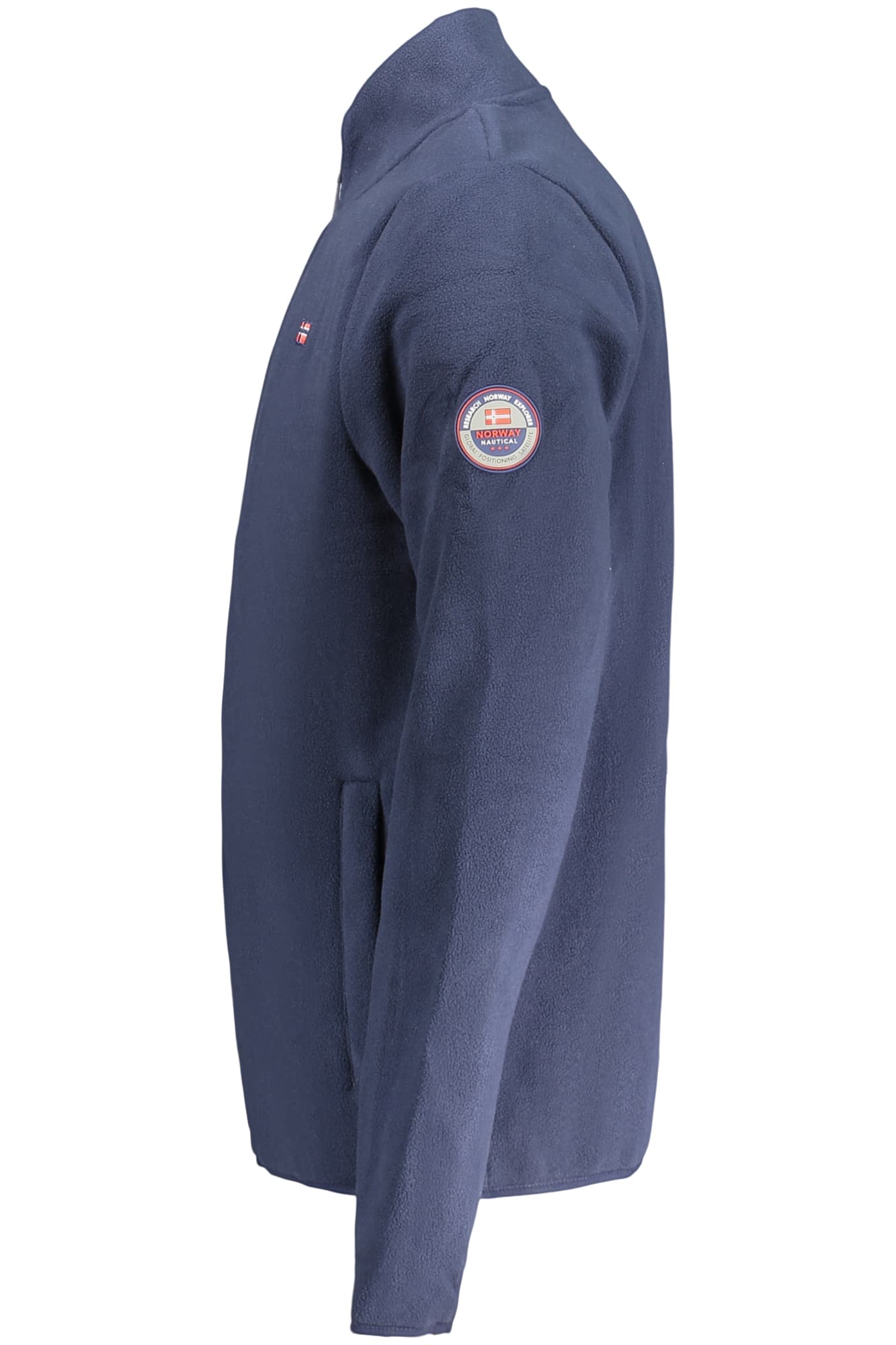 NORWAY 1963 FELPA CON ZIP UOMO BLU - Miniatura 3