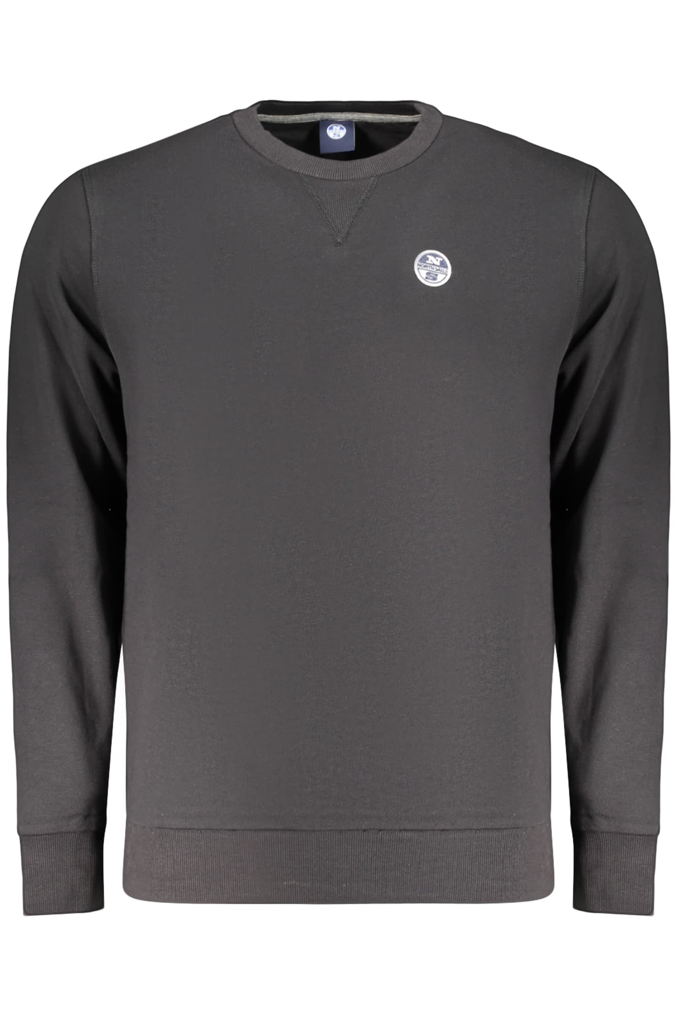 NORTH SAILS FELPA SENZA ZIP UOMO NERO - Immagine 1