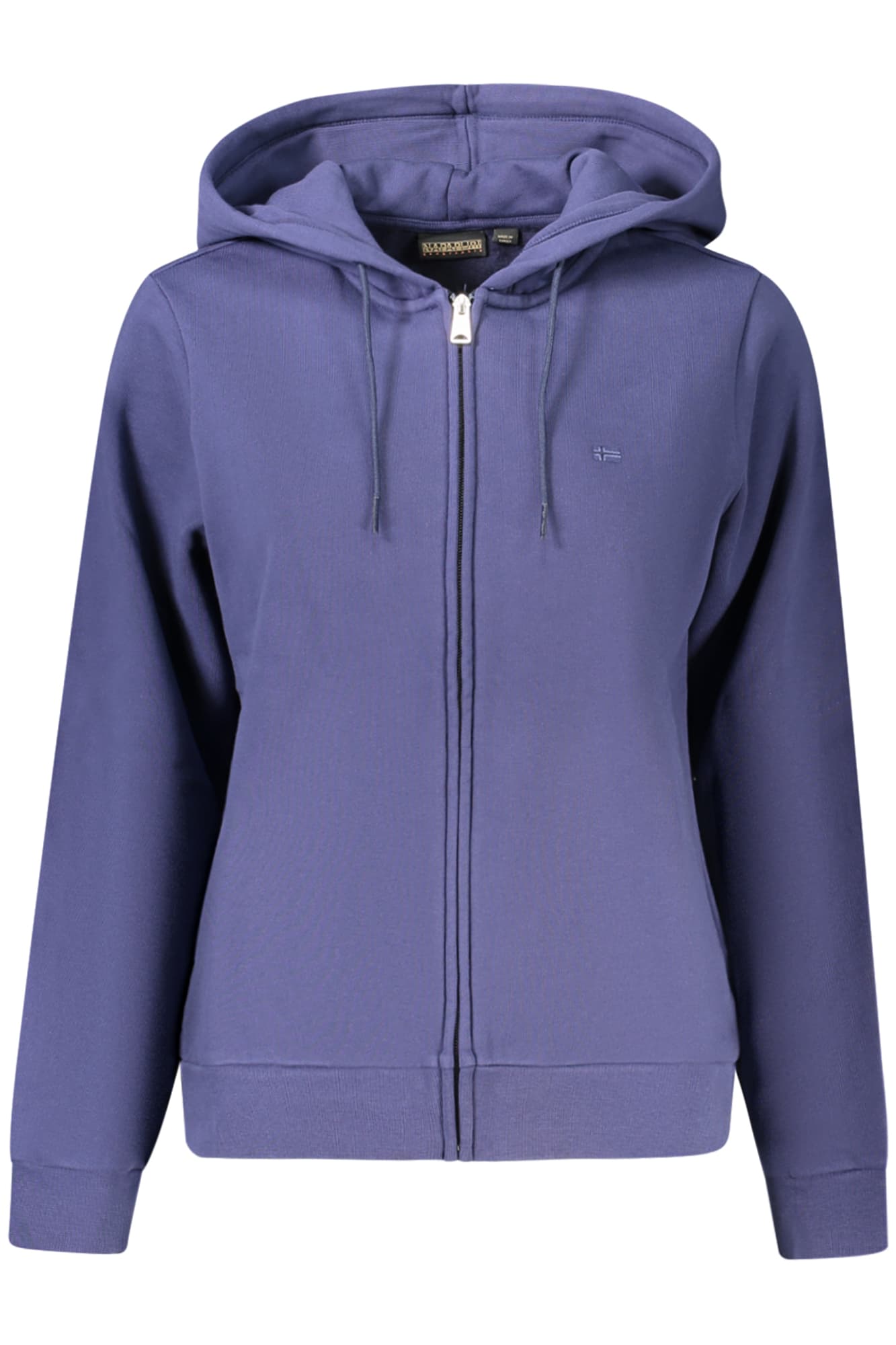 NAPAPIJRI FELPA CON ZIP DONNA BLU - Immagine 1