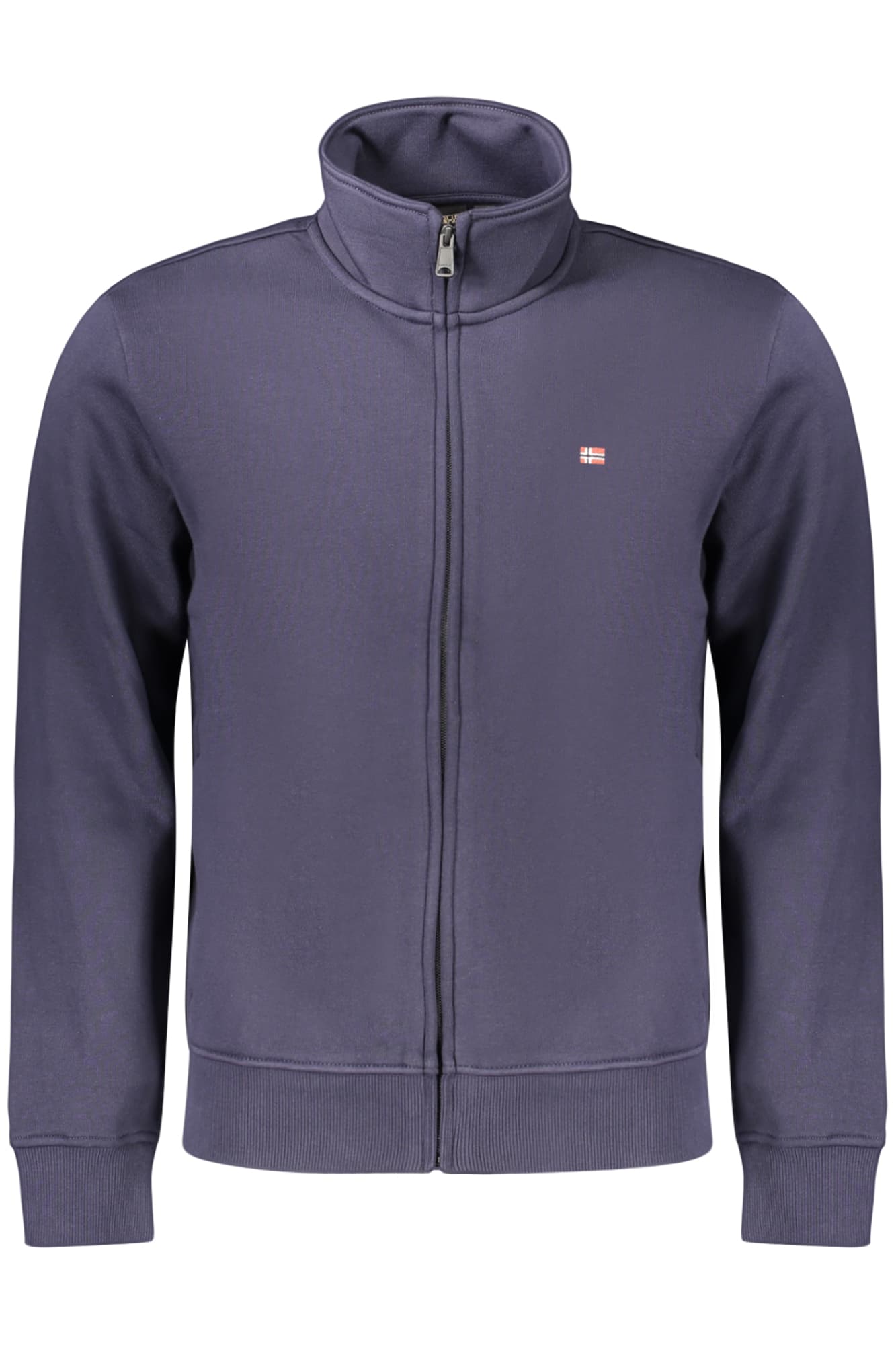 NAPAPIJRI FELPA CON ZIP UOMO BLU - Immagine 1