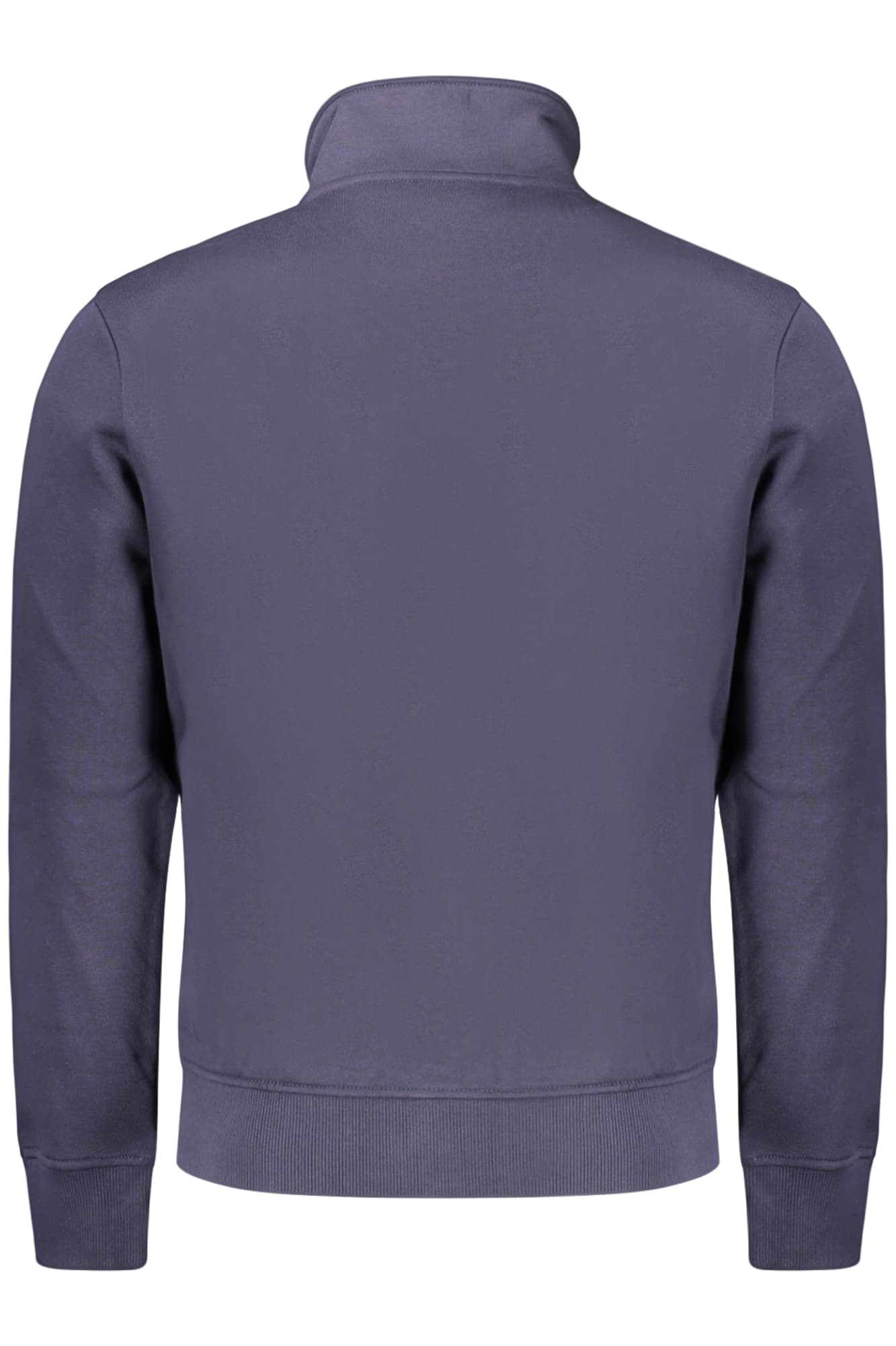 NAPAPIJRI FELPA CON ZIP UOMO BLU - Miniatura 2