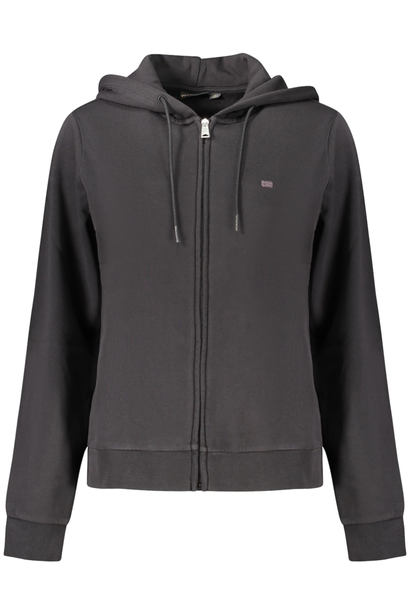 NAPAPIJRI FELPA CON ZIP DONNA NERO - Immagine 1