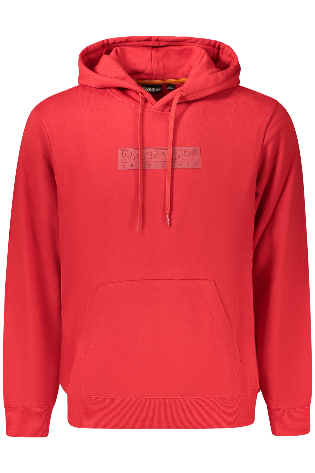 NAPAPIJRI FELPA SENZA ZIP UOMO ROSSO - Immagine 1