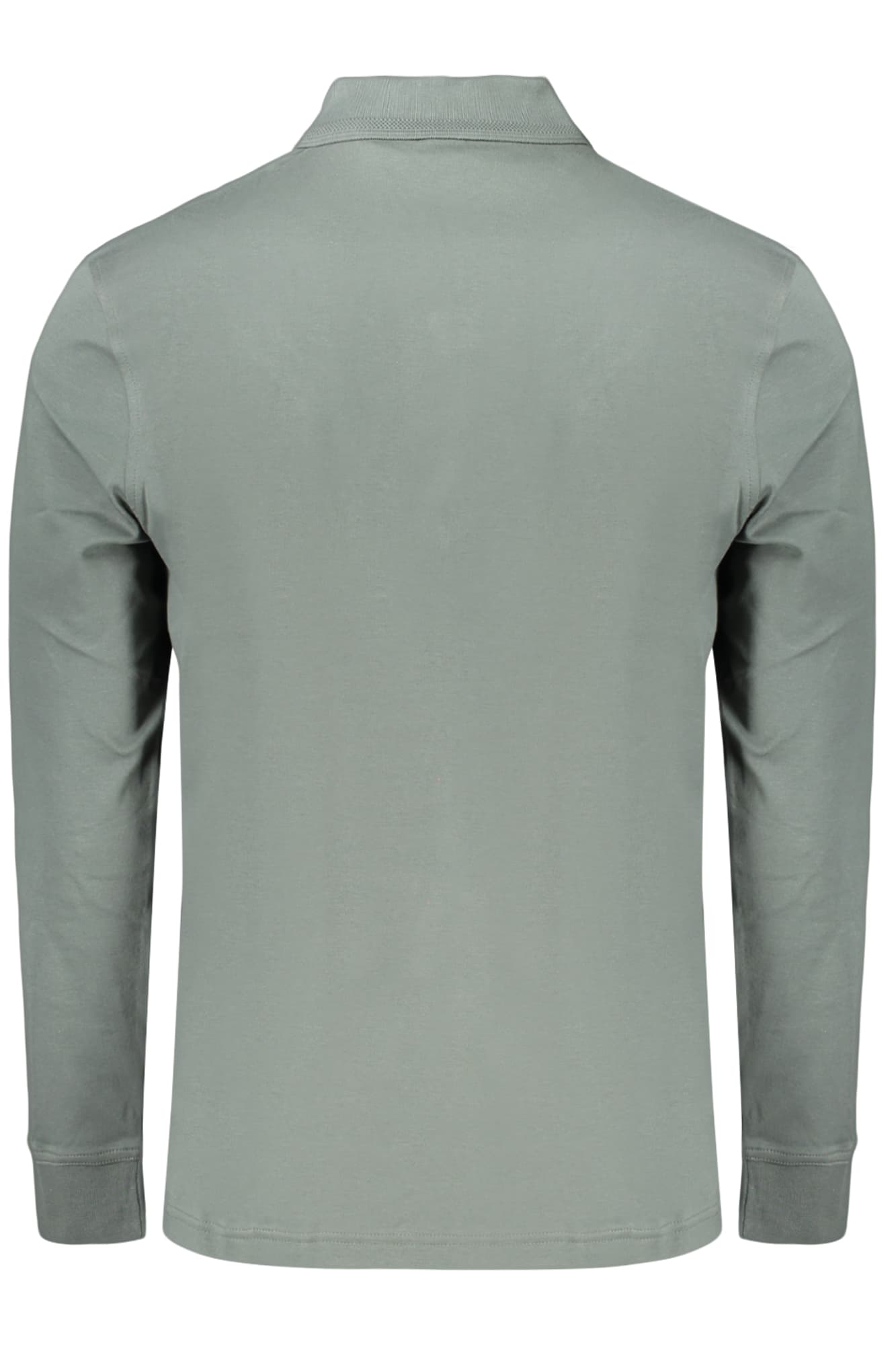 BOSS POLO MANICHE LUNGHE UOMO VERDE - Miniatura 2