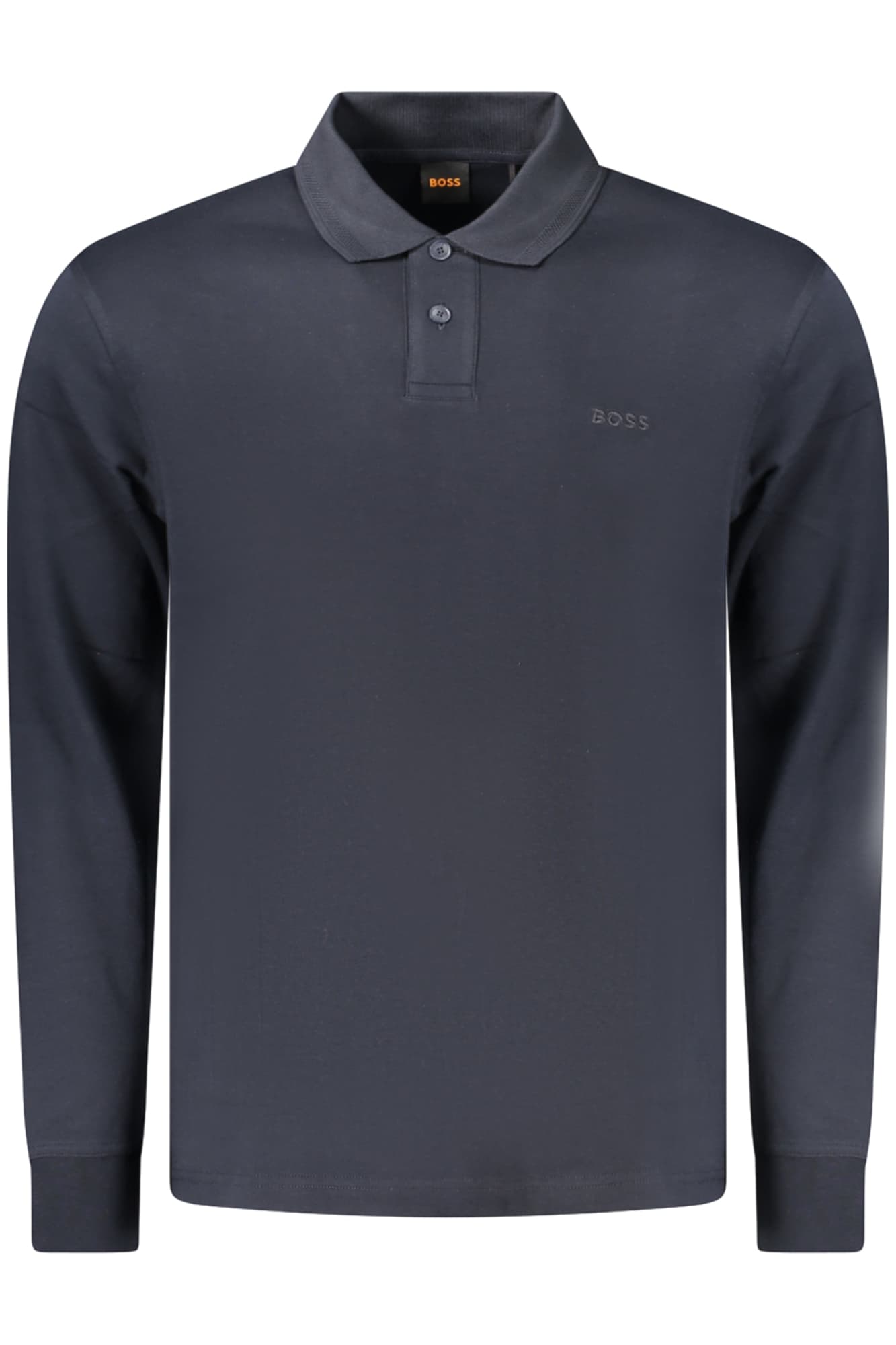 BOSS POLO MANICHE LUNGHE UOMO BLU - Immagine 1