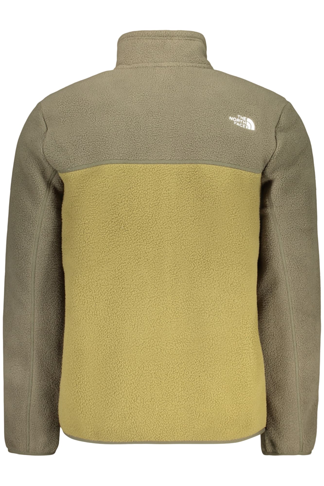 THE NORTH FACE FELPA CON ZIP UOMO VERDE - Miniatura 2