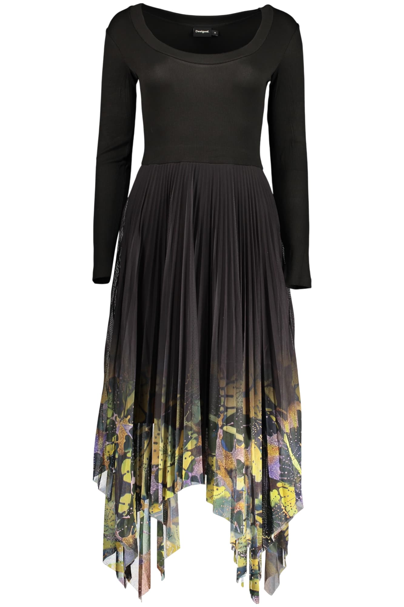 DESIGUAL ABITO LUNGO DONNA NERO - Immagine 1