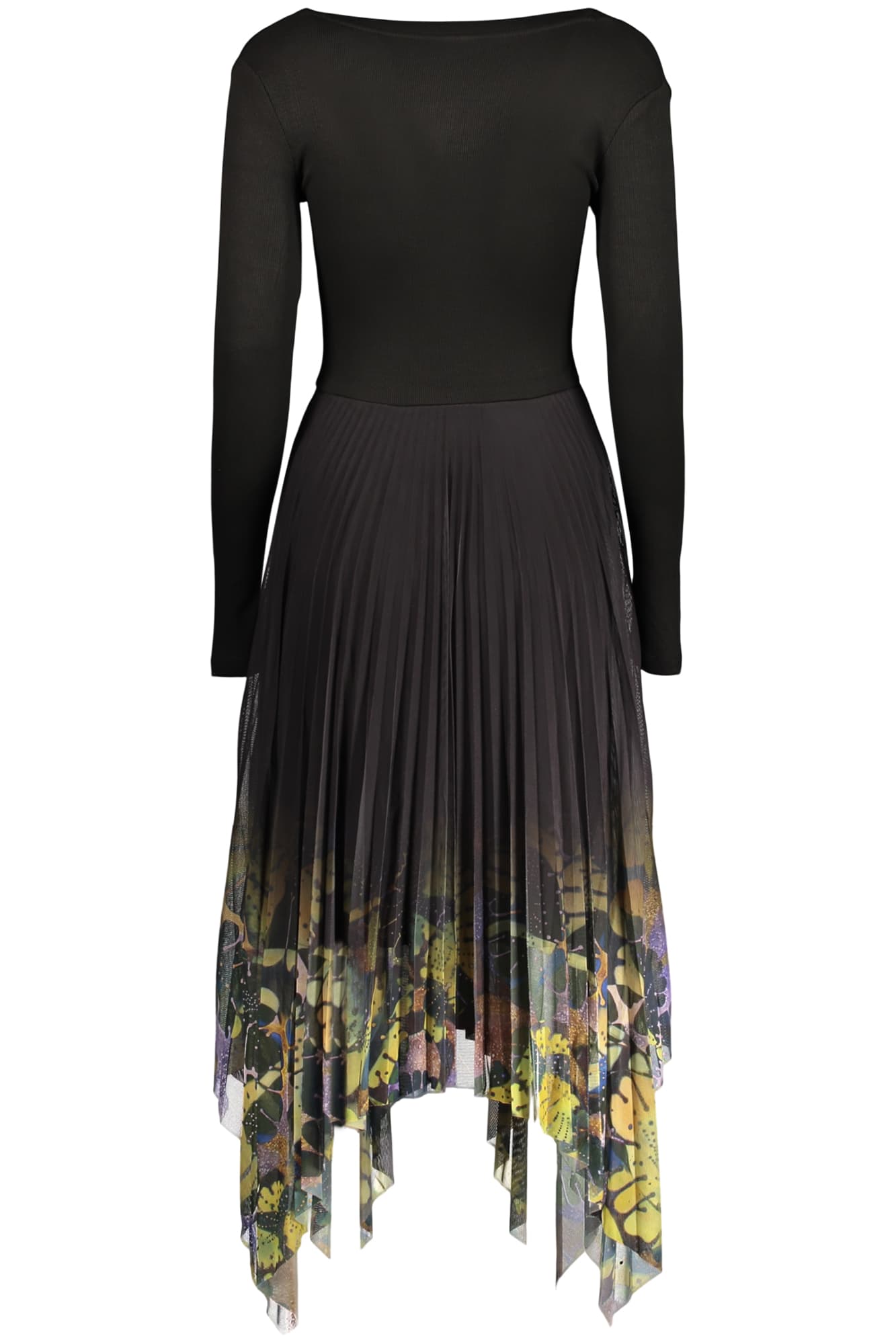 DESIGUAL ABITO LUNGO DONNA NERO - Miniatura 2