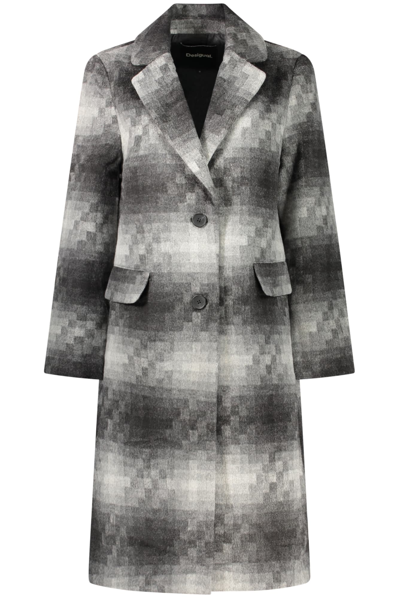 DESIGUAL CAPPOTTO DONNA GRIGIO - Immagine 1