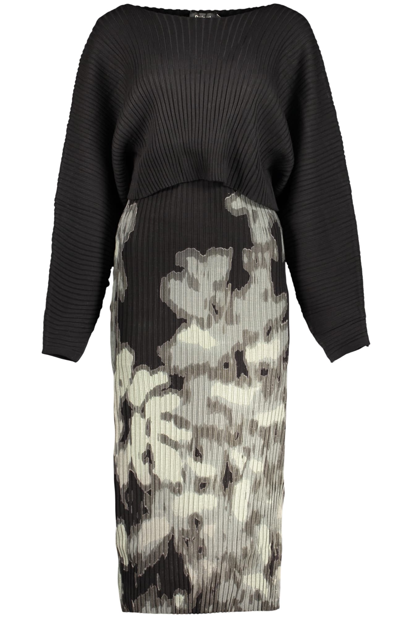 DESIGUAL ABITO LUNGO DONNA NERO - Immagine 1