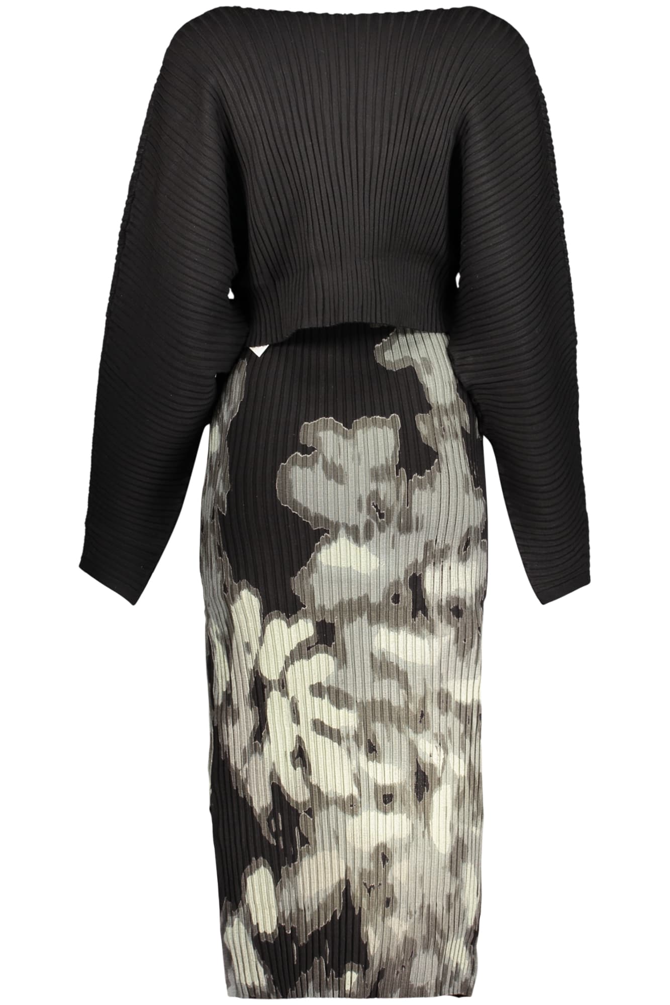 DESIGUAL ABITO LUNGO DONNA NERO - Miniatura 2