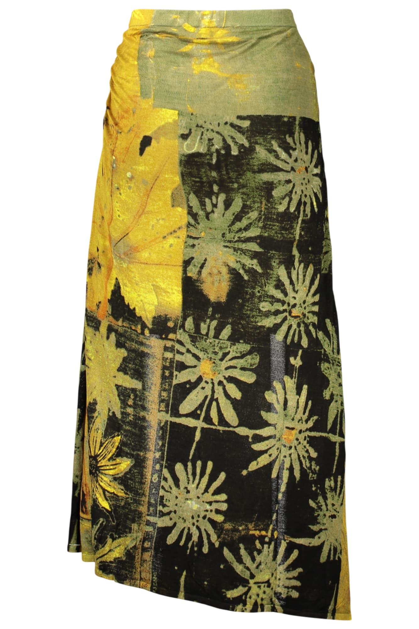 DESIGUAL GONNA LUNGA DONNA VERDE - Miniatura 2