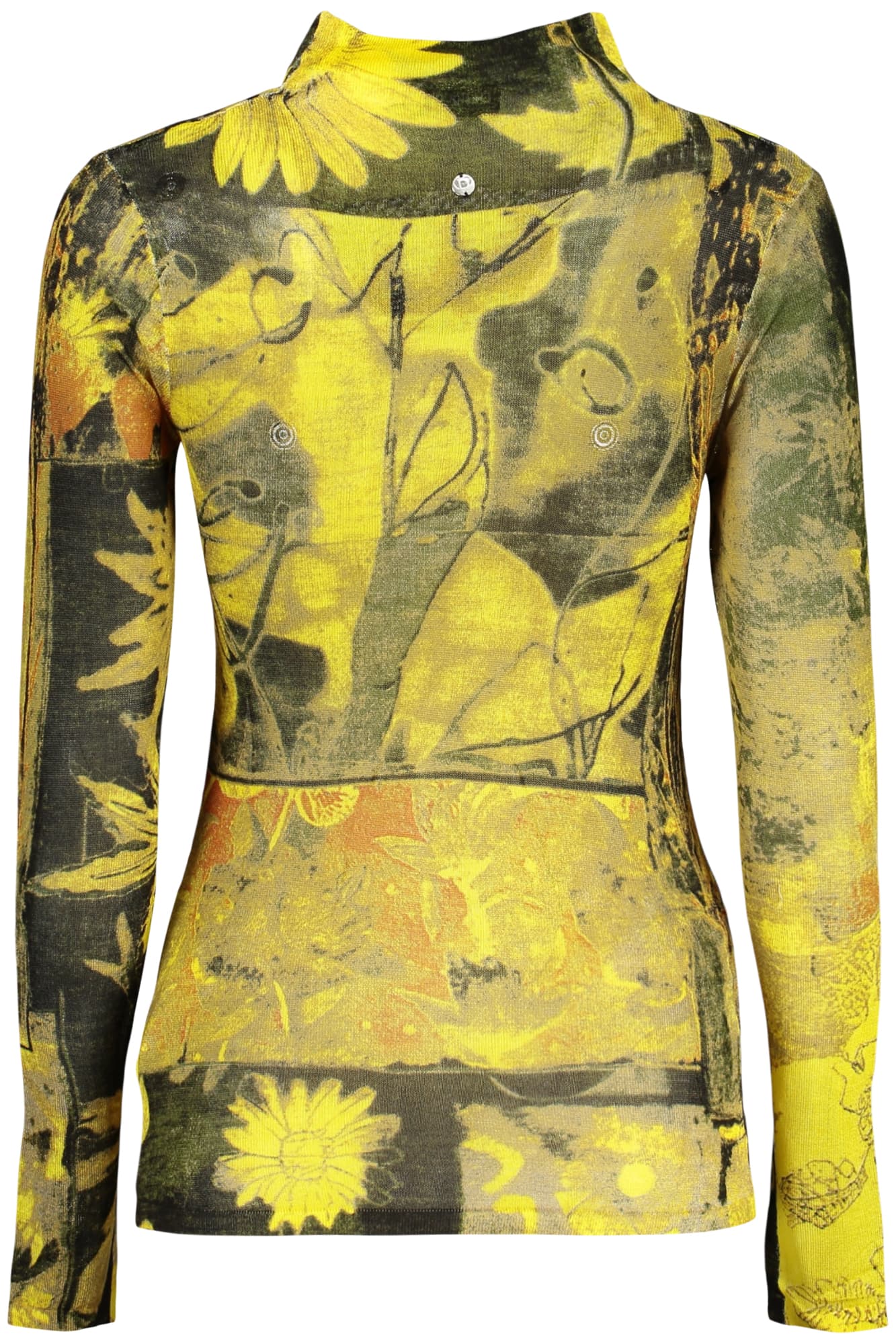 DESIGUAL MAGLIA DONNA GIALLO - Miniatura 2