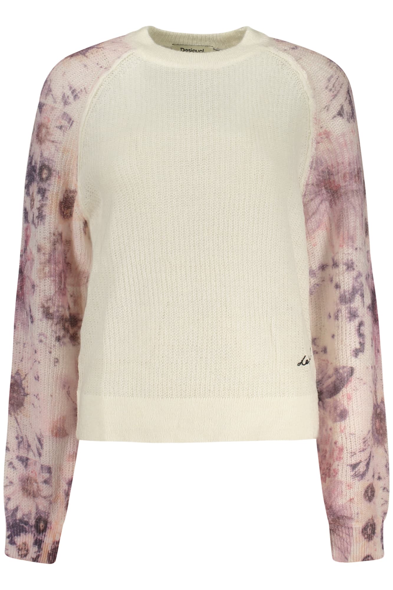 DESIGUAL MAGLIA DONNA BIANCO - Immagine 1