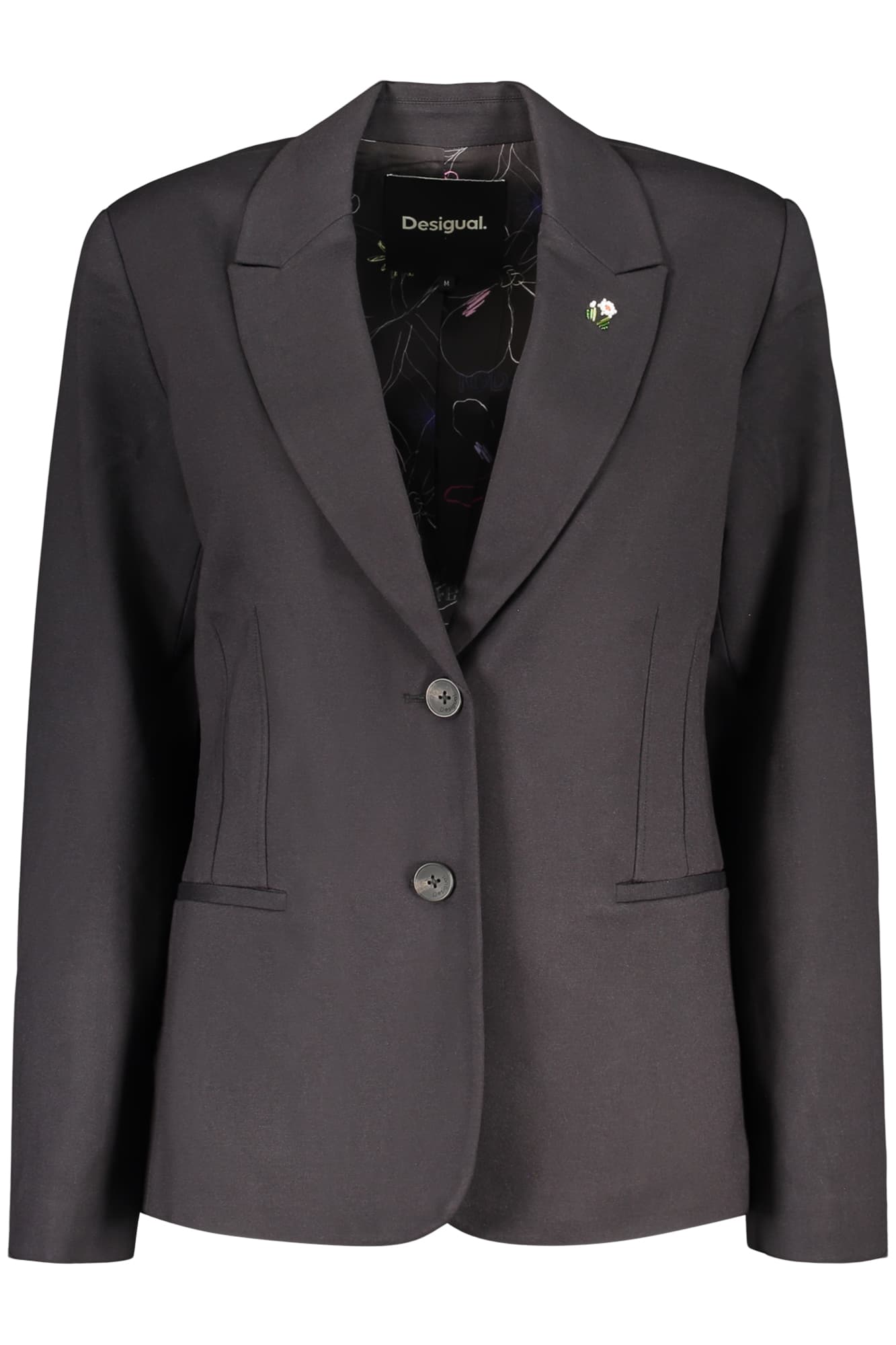 DESIGUAL GIACCA CLASSICA DONNA NERO - Immagine 1
