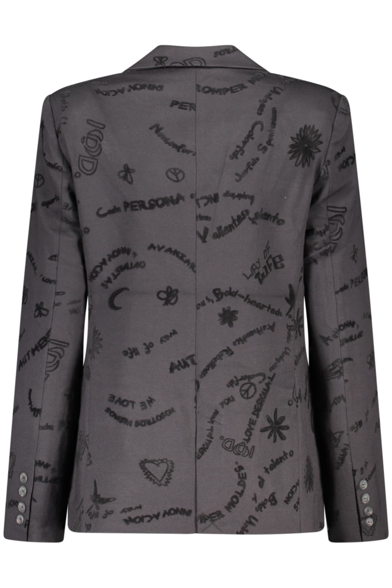 DESIGUAL GIACCA CLASSICA DONNA NERO - Miniatura 2