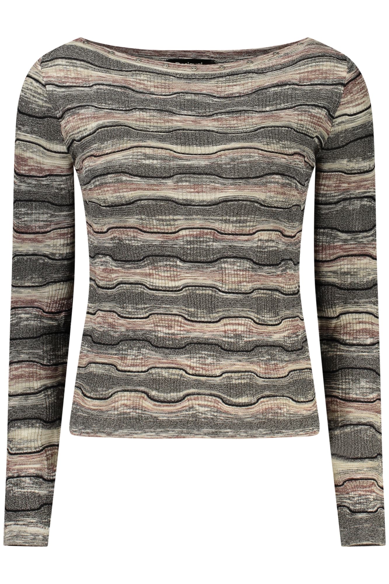 DESIGUAL MAGLIA DONNA NERO - Immagine 1