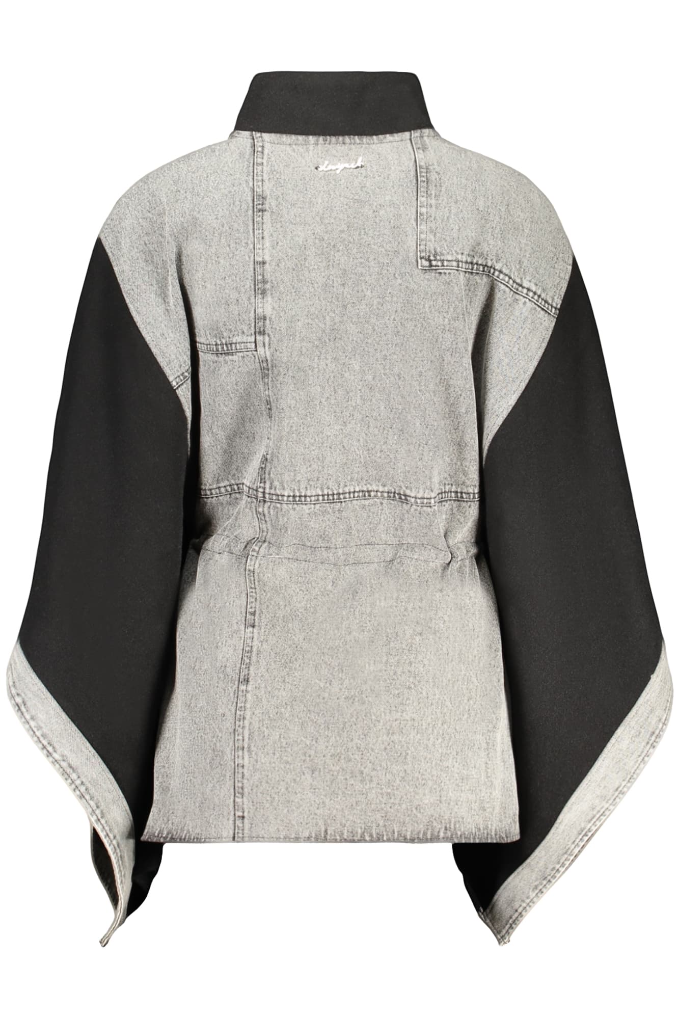 DESIGUAL PONCHO DONNA NERO - Miniatura 2