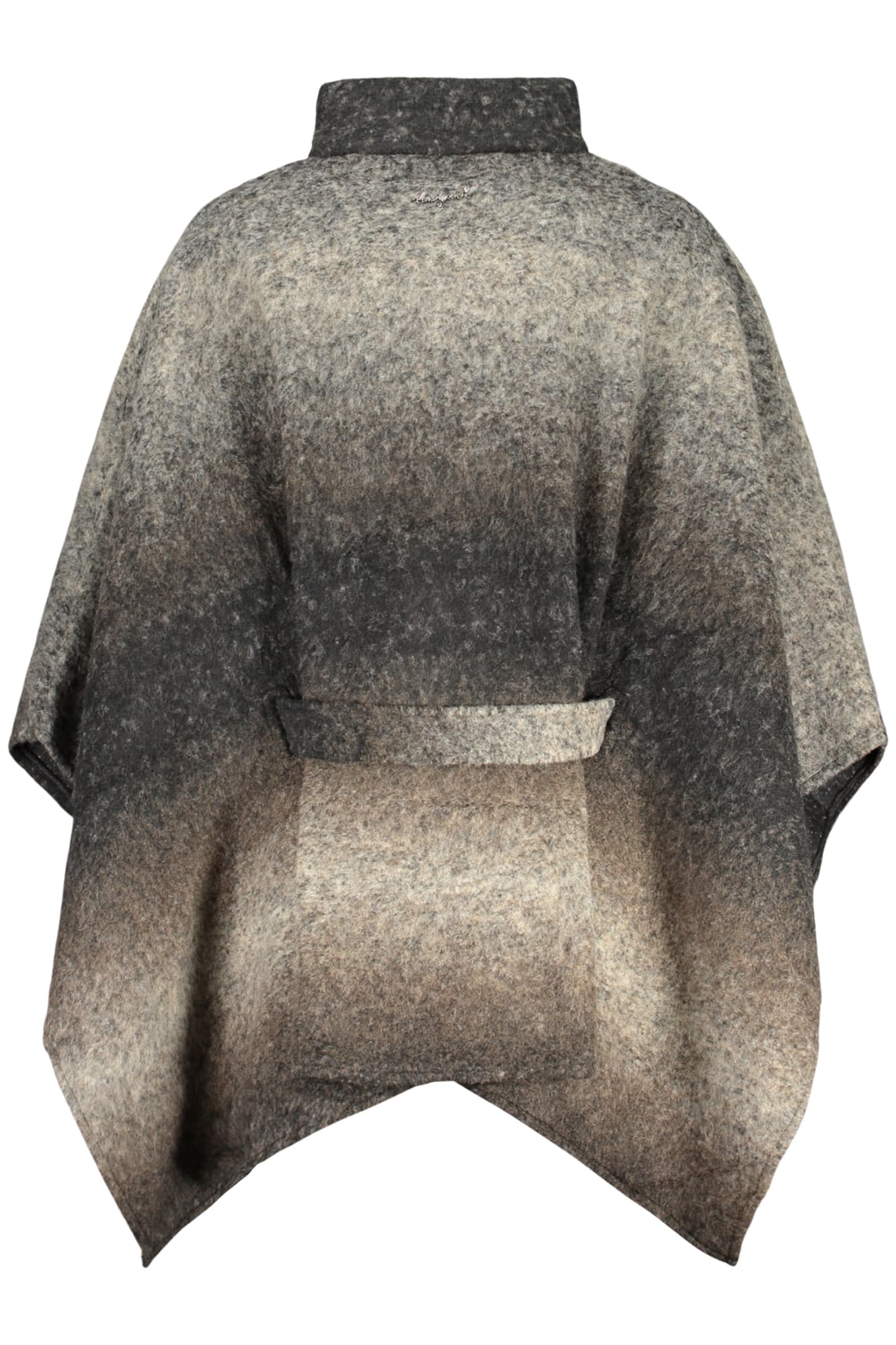 DESIGUAL PONCHO DONNA MARRONE - Miniatura 2