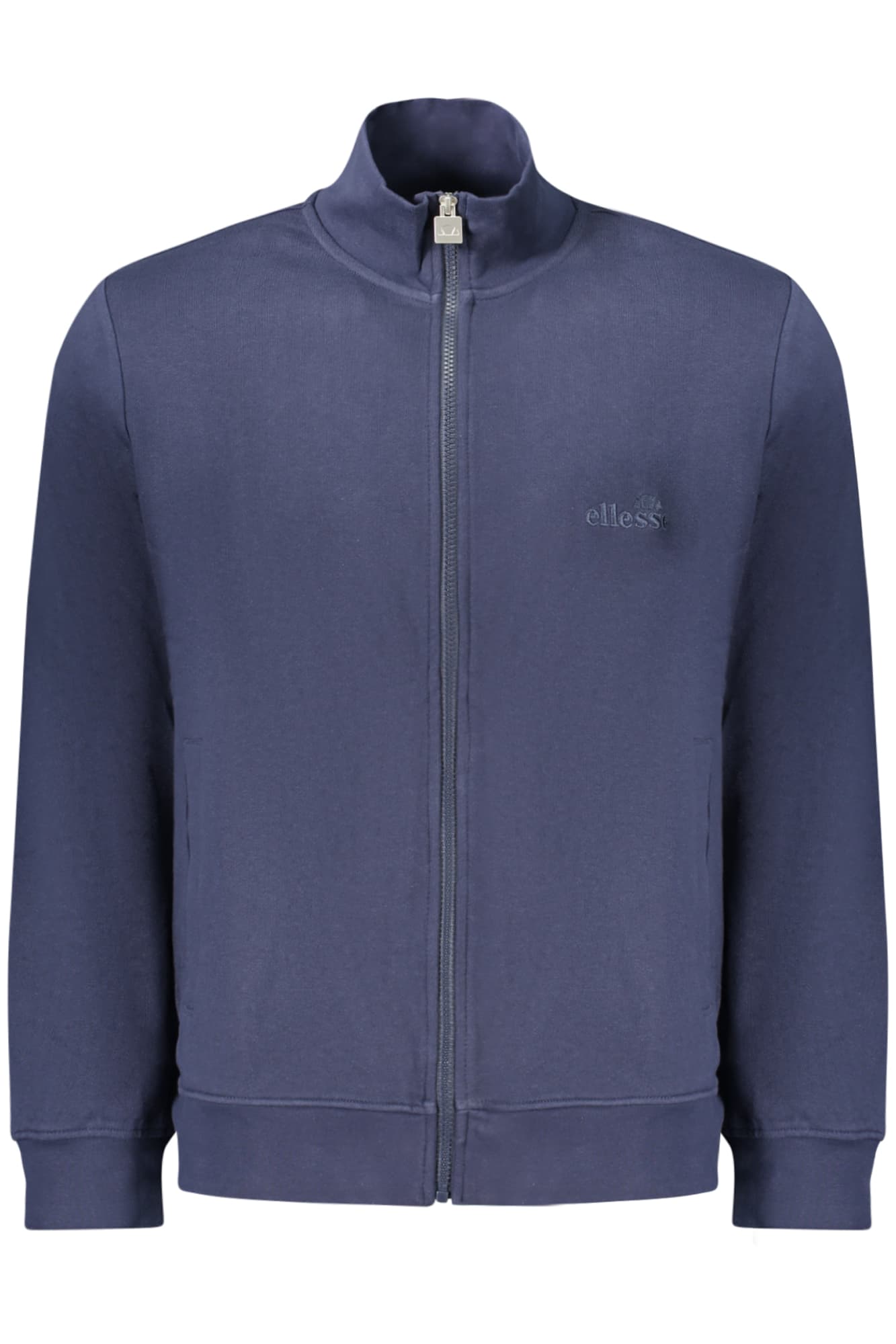 ELLESSE FELPA CON ZIP UOMO BLU - Immagine 1