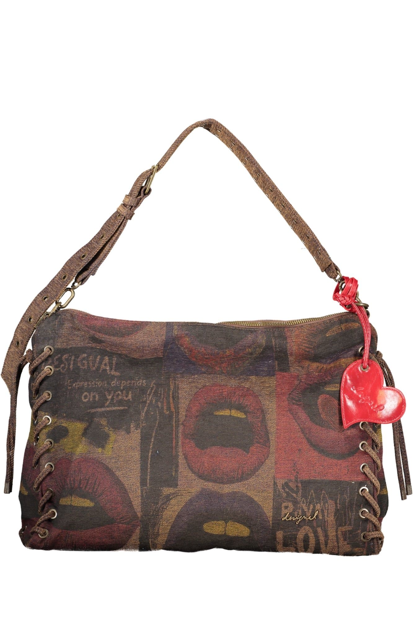 DESIGUAL BORSA DONNA MARRONE - Immagine 1