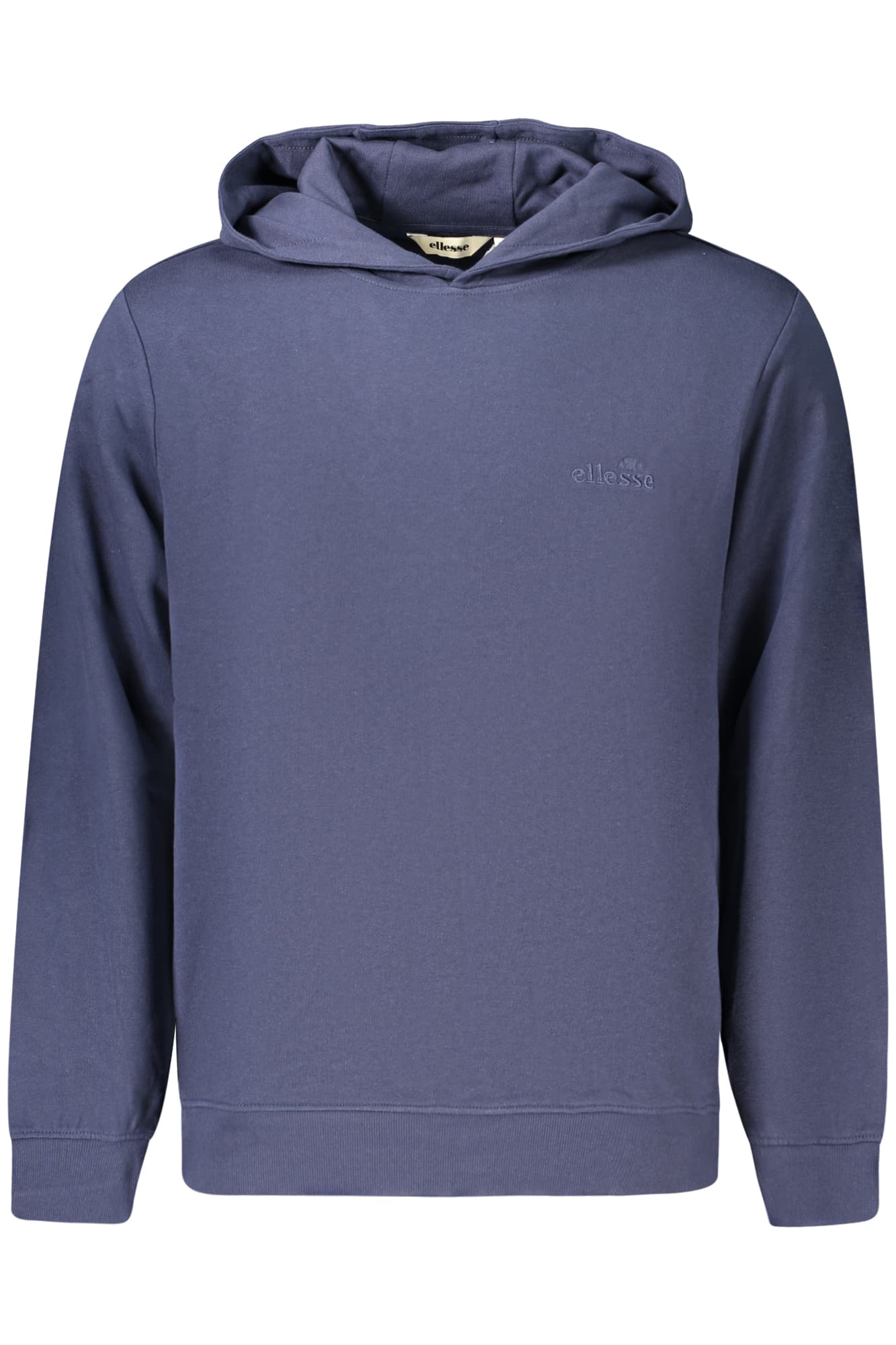 ELLESSE FELPA SENZA ZIP UOMO BLU - Immagine 1