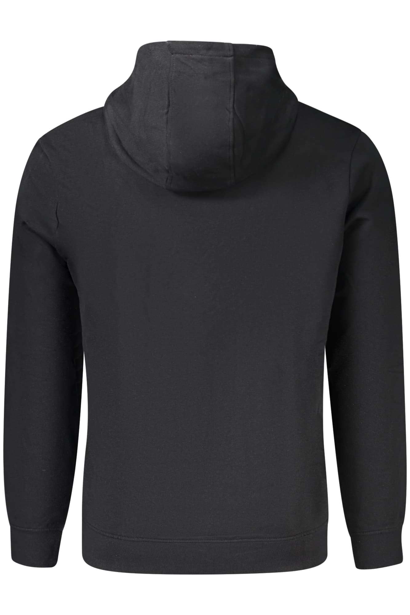ELLESSE FELPA SENZA ZIP UOMO NERO - Miniatura 2