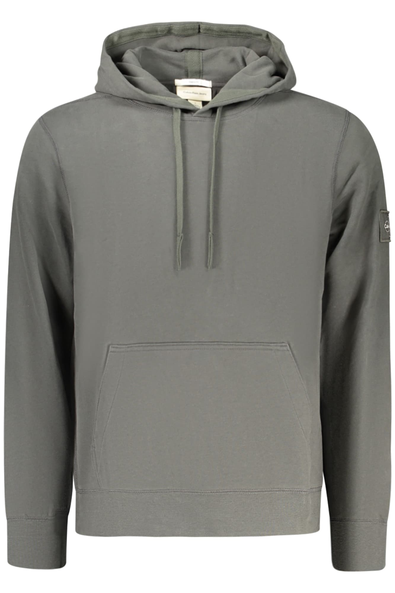 CALVIN KLEIN FELPA SENZA ZIP UOMO VERDE - Immagine 1