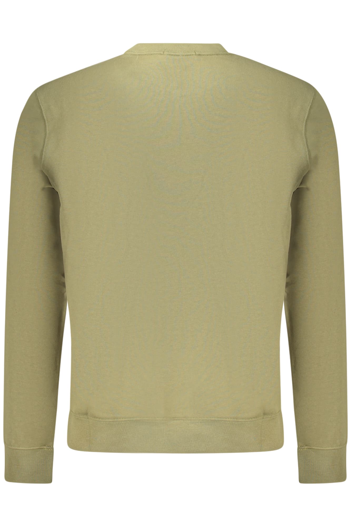 CALVIN KLEIN FELPA SENZA ZIP UOMO VERDE - Miniatura 2