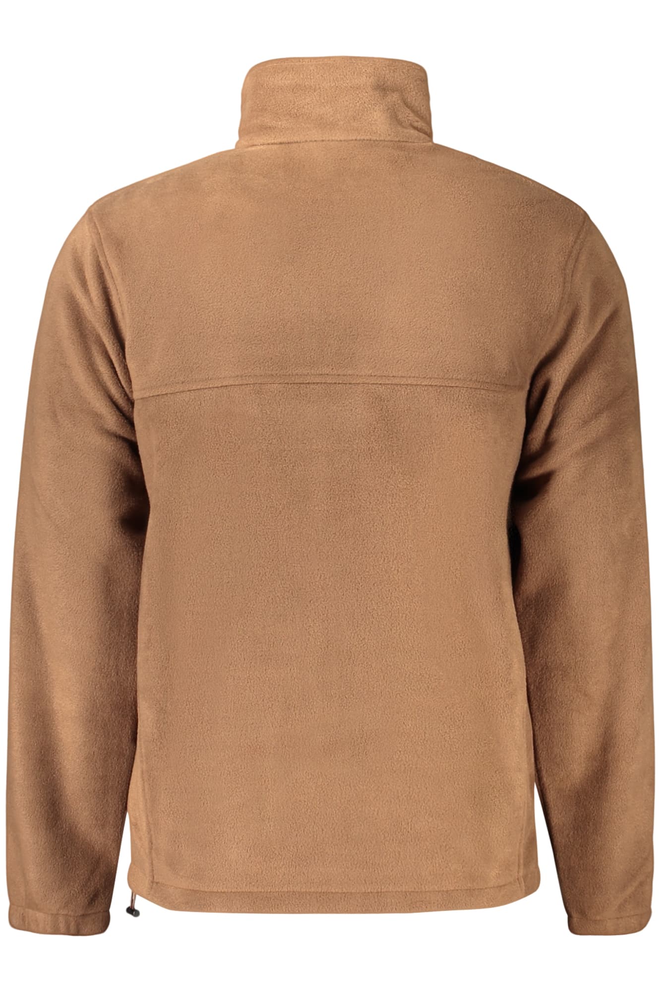 COLUMBIA FELPA CON ZIP UOMO MARRONE - Miniatura 2