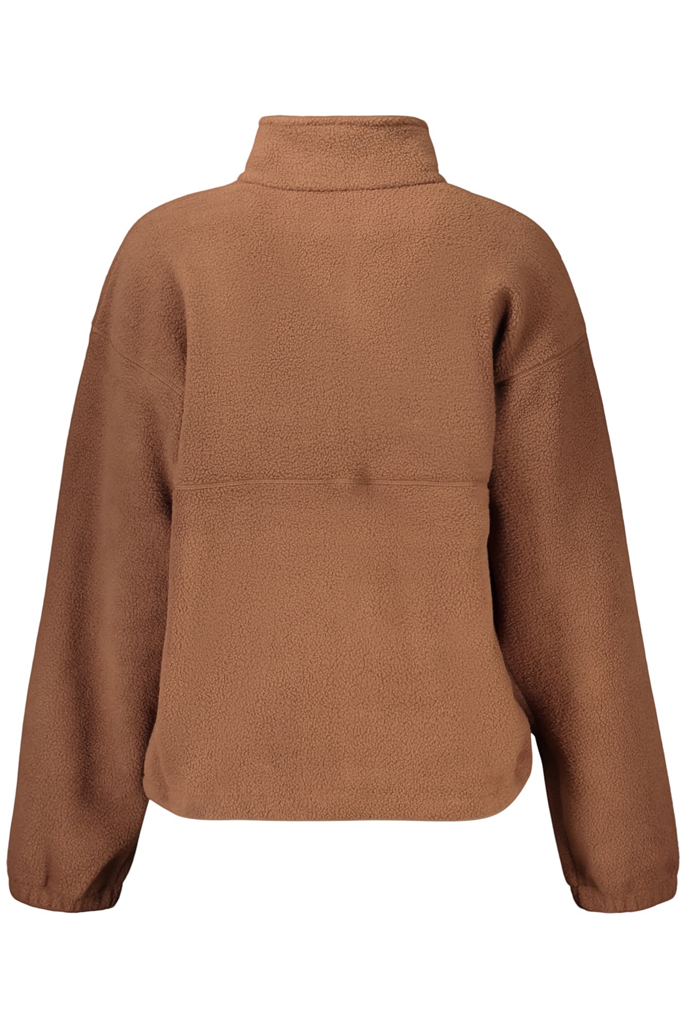 COLUMBIA FELPA CON ZIP DONNA MARRONE - Miniatura 2