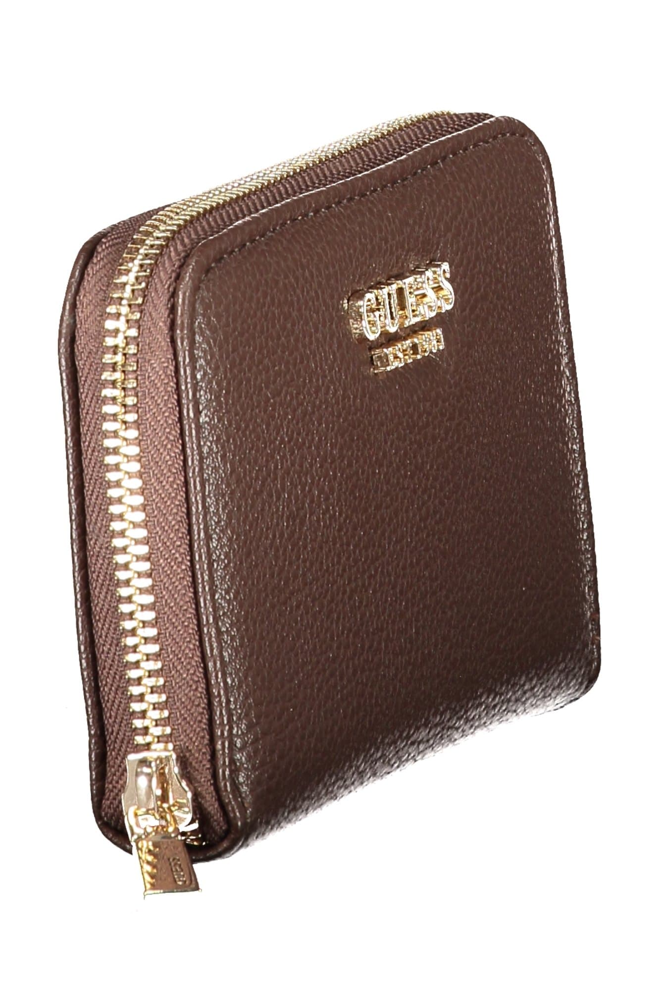 GUESS JEANS PORTAFOGLIO DONNA MARRONE - Miniatura 3