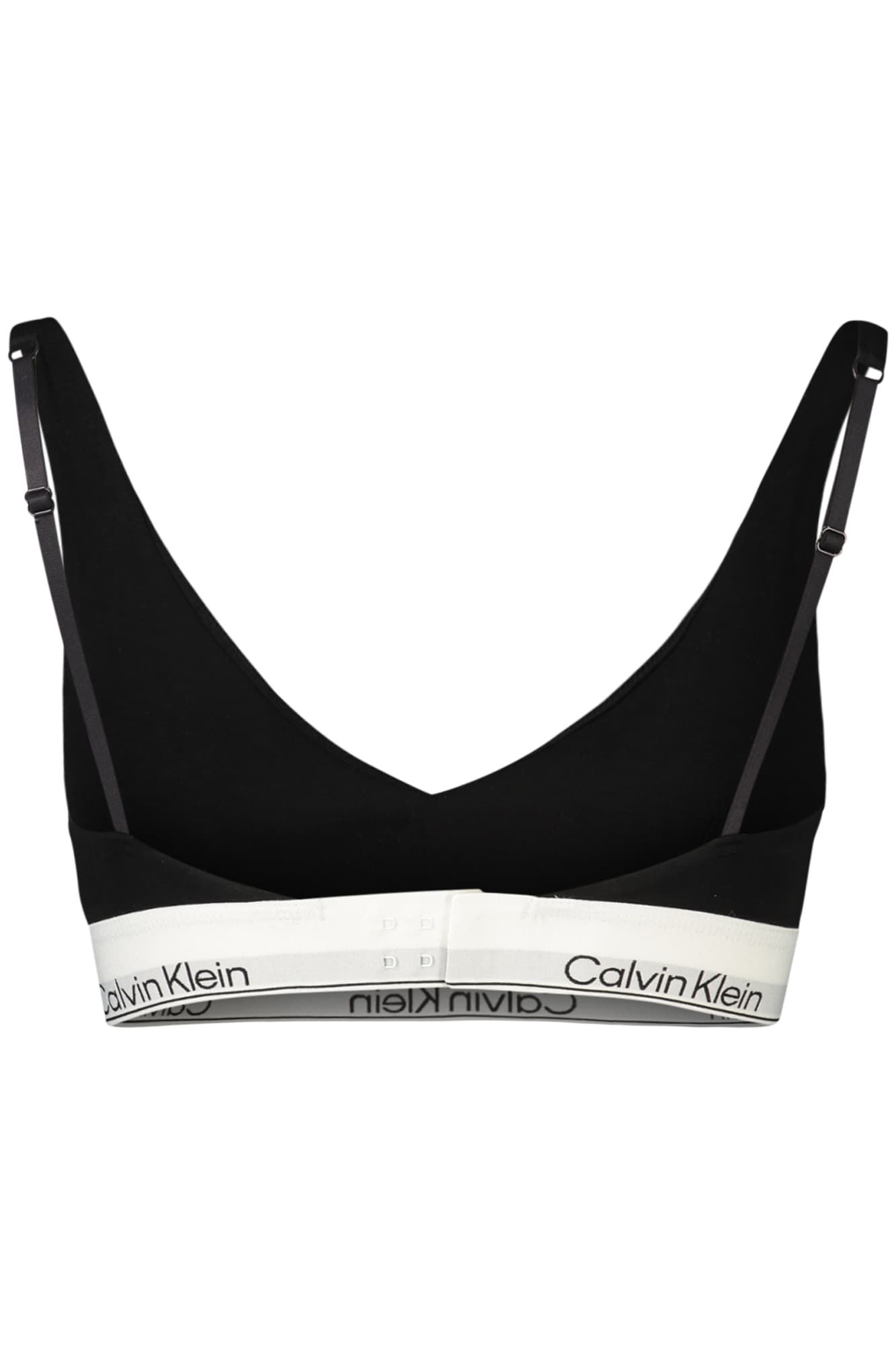 CALVIN KLEIN REGGISENO A TRIANGOLO DONNA NERO - Miniatura 2