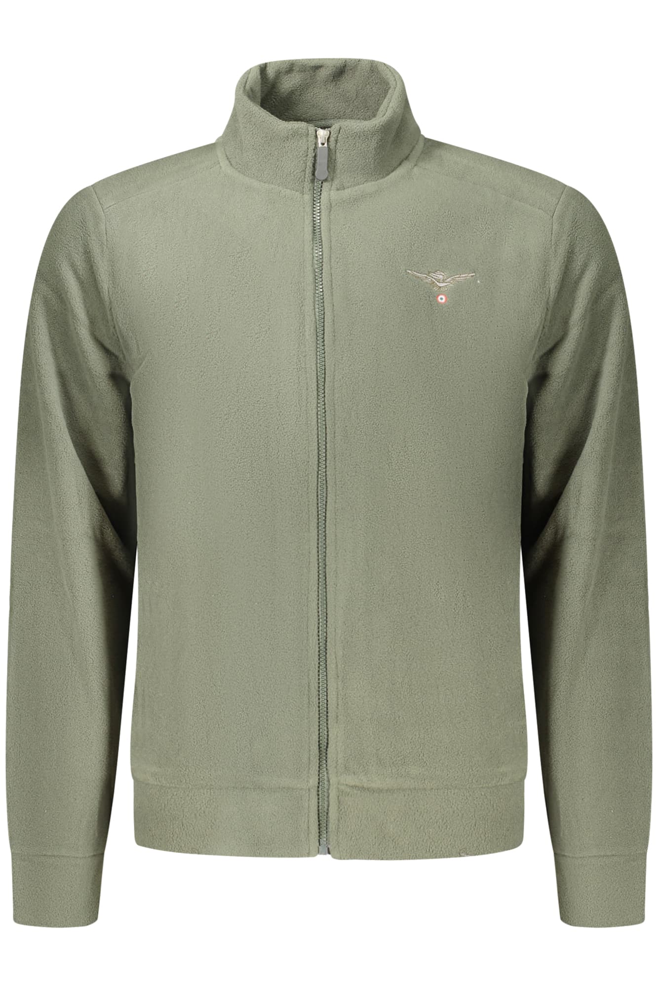 ACCADEMIA MILITARE FELPA CON ZIP UOMO VERDE - Immagine 1