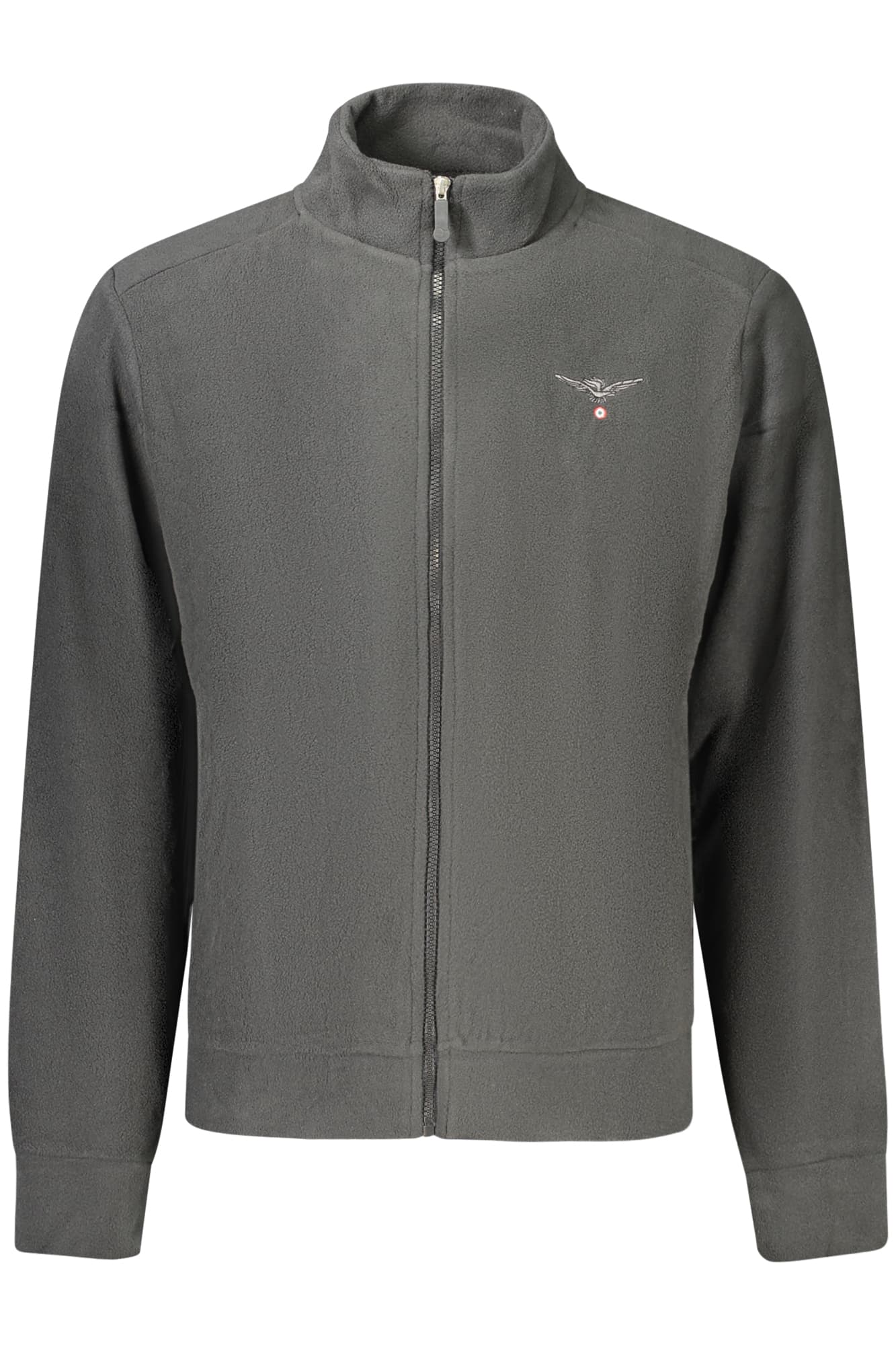 ACCADEMIA MILITARE FELPA CON ZIP UOMO NERO