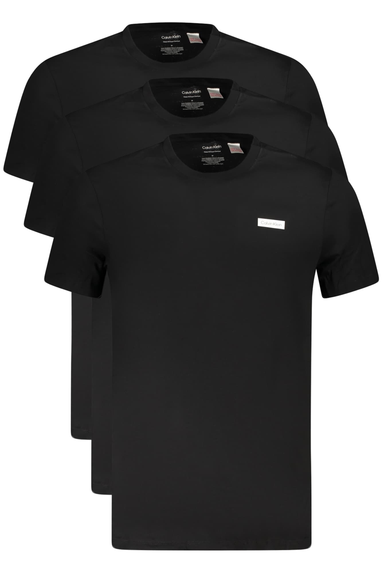 CALVIN KLEIN T-SHIRT ESTERNABILE UOMO NERO