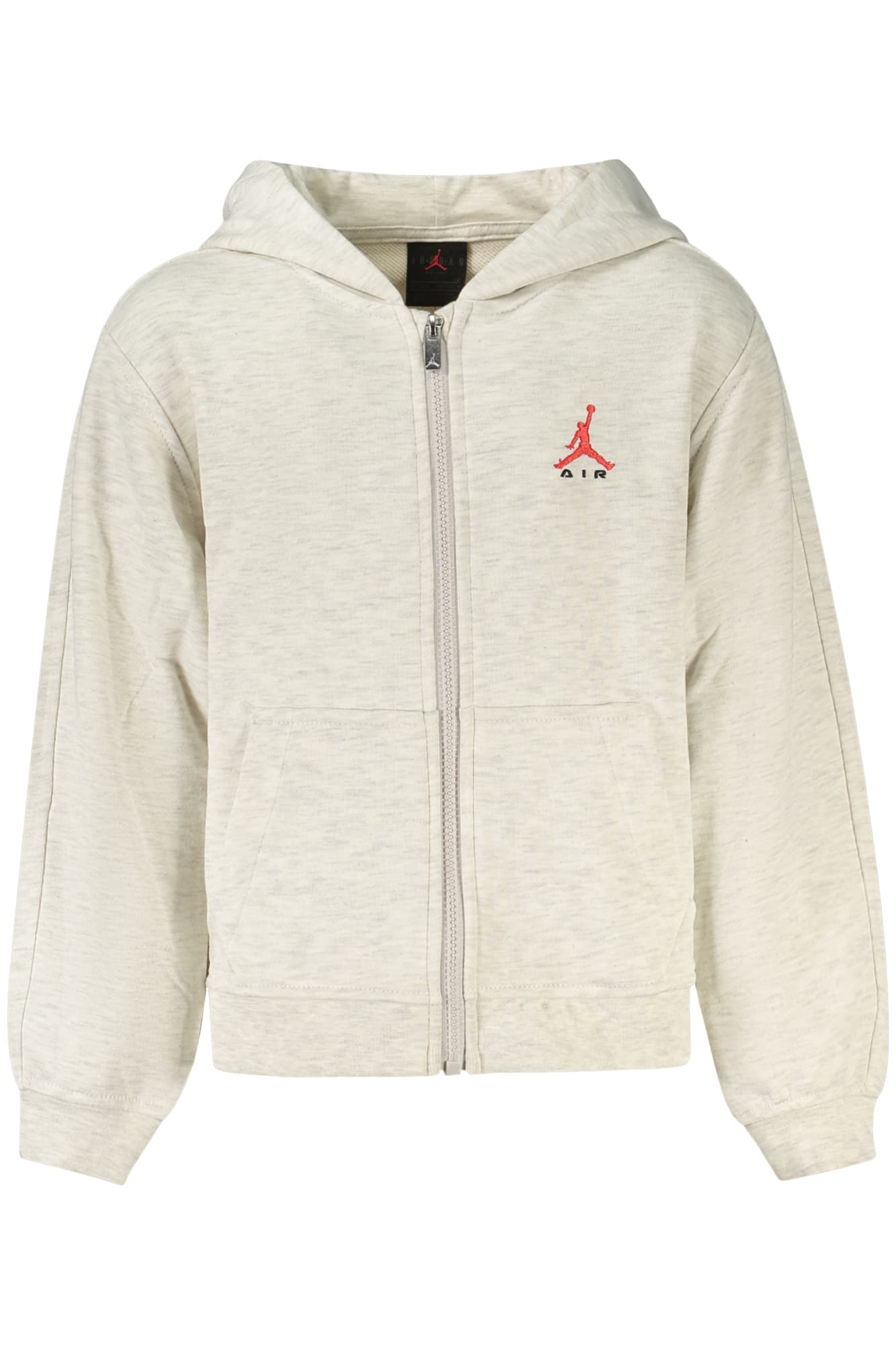 JORDAN FELPA CON ZIP BAMBINO GRIGIO - Immagine 1