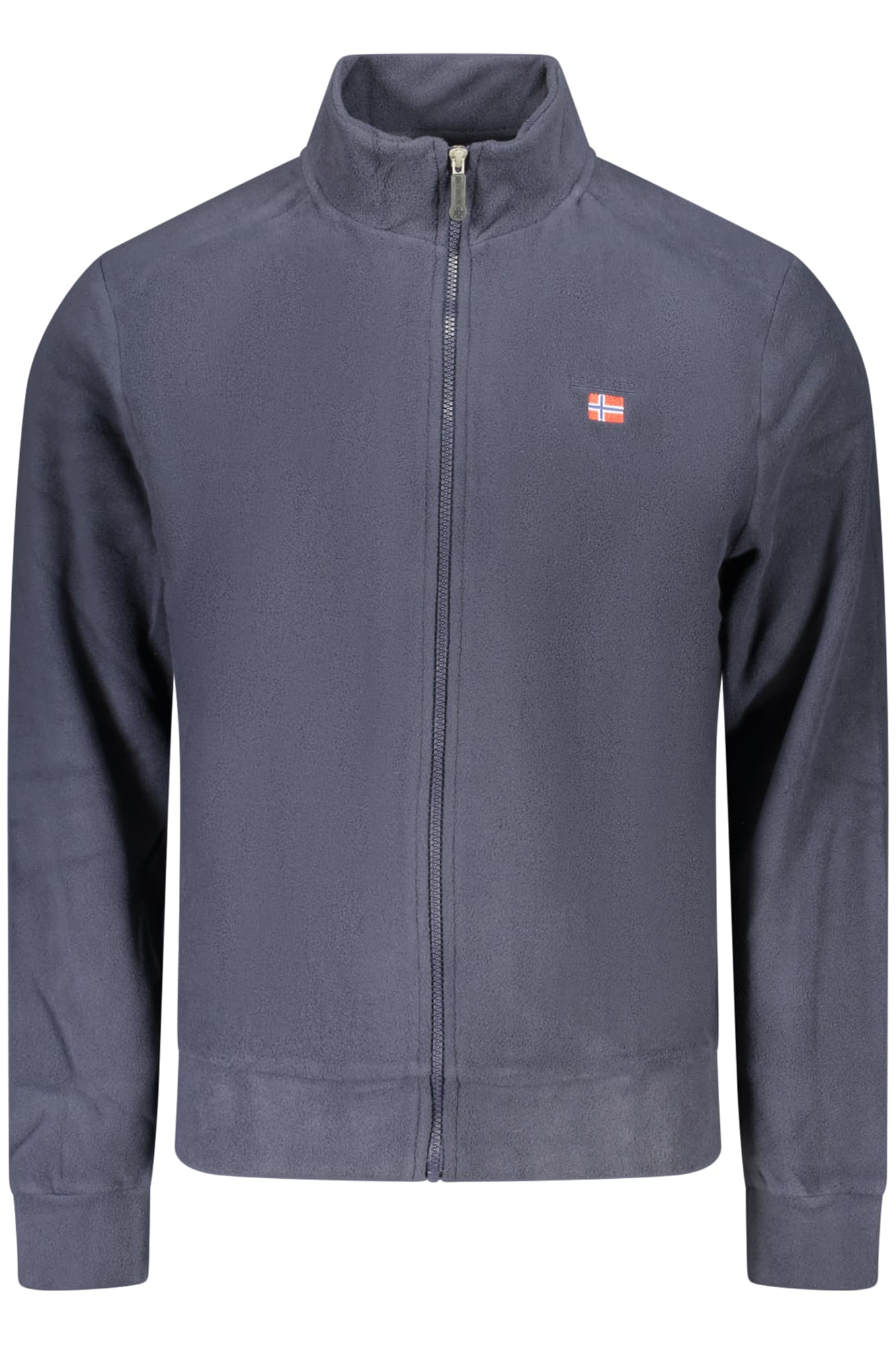 THE NORTH STONE FELPA CON ZIP UOMO BLU