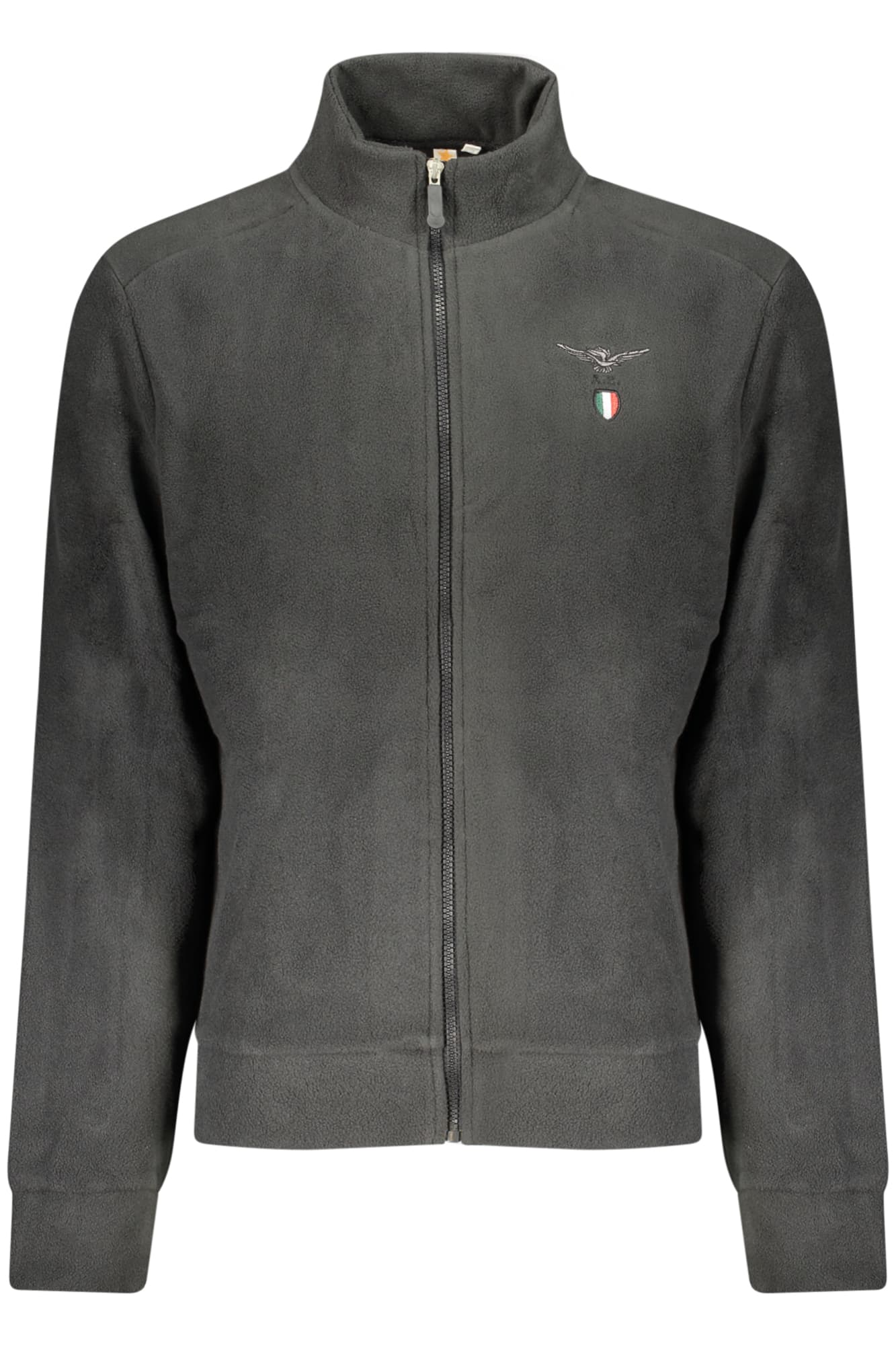 ACCADEMIA MILITARE FELPA CON ZIP UOMO NERO