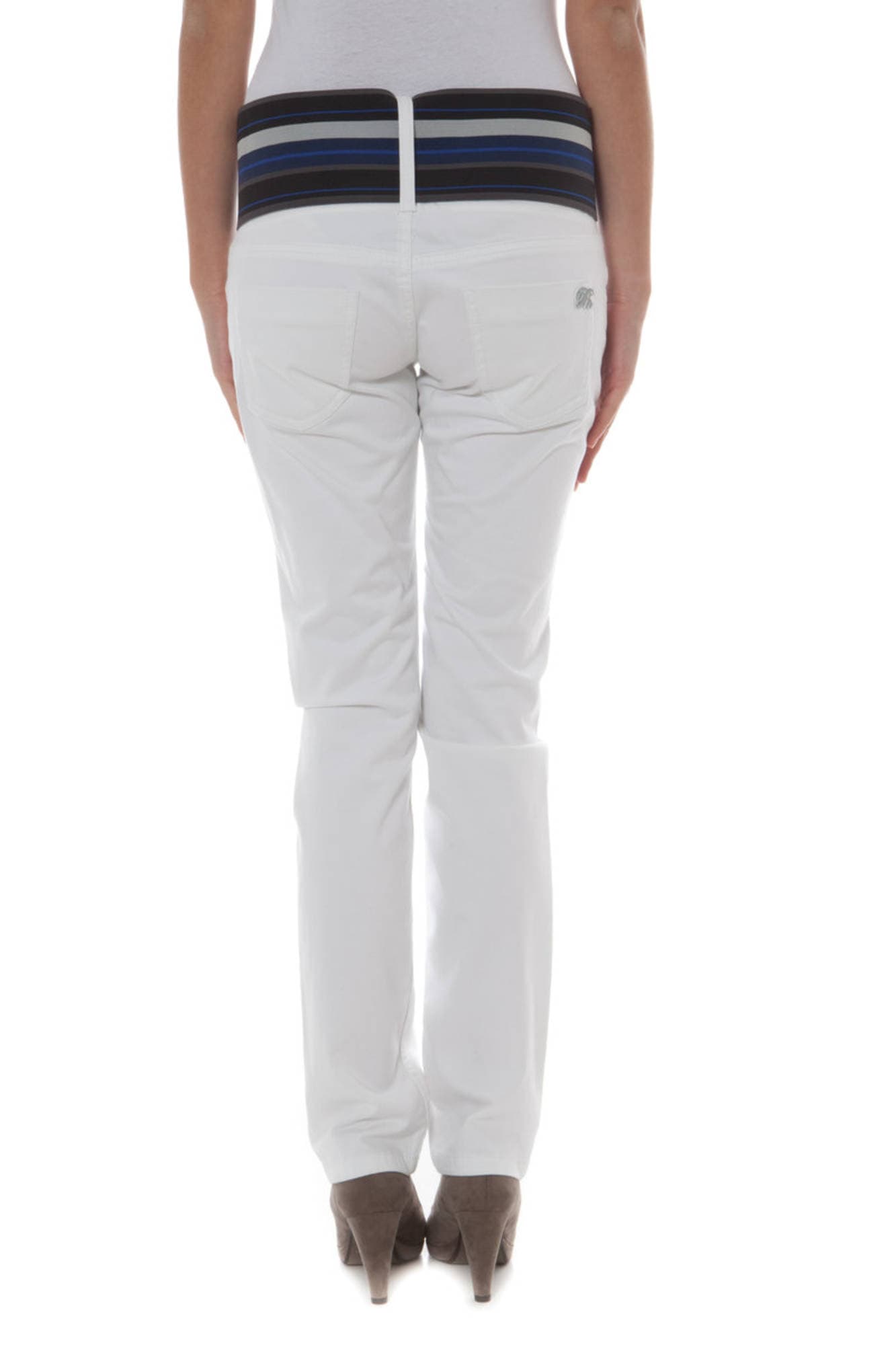 PHARD PANTALONE DONNA BIANCO - Miniatura 2