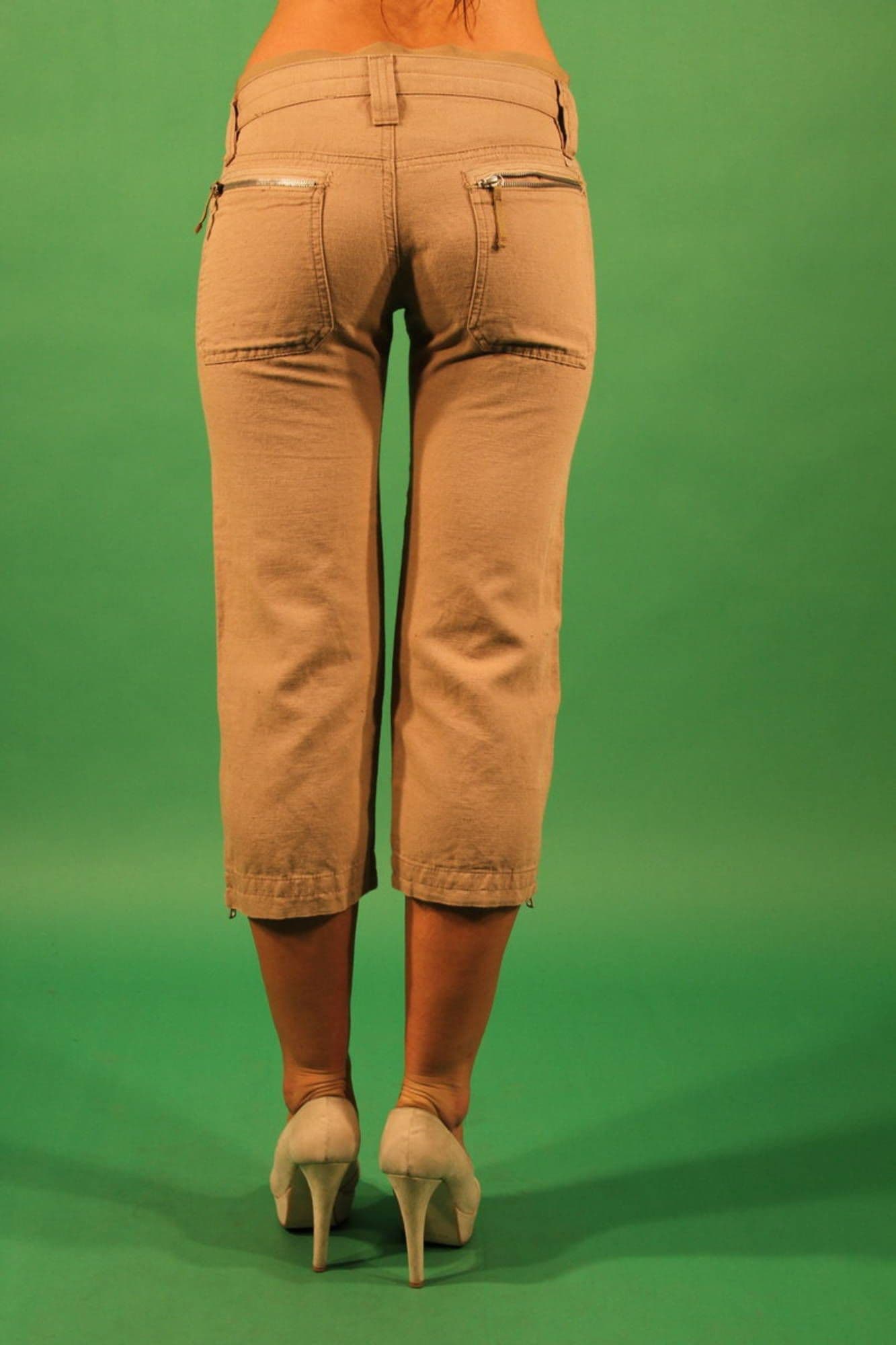 GAS PANTALONE PINOCCHIETTO DONNA BEIGE - Miniatura 2