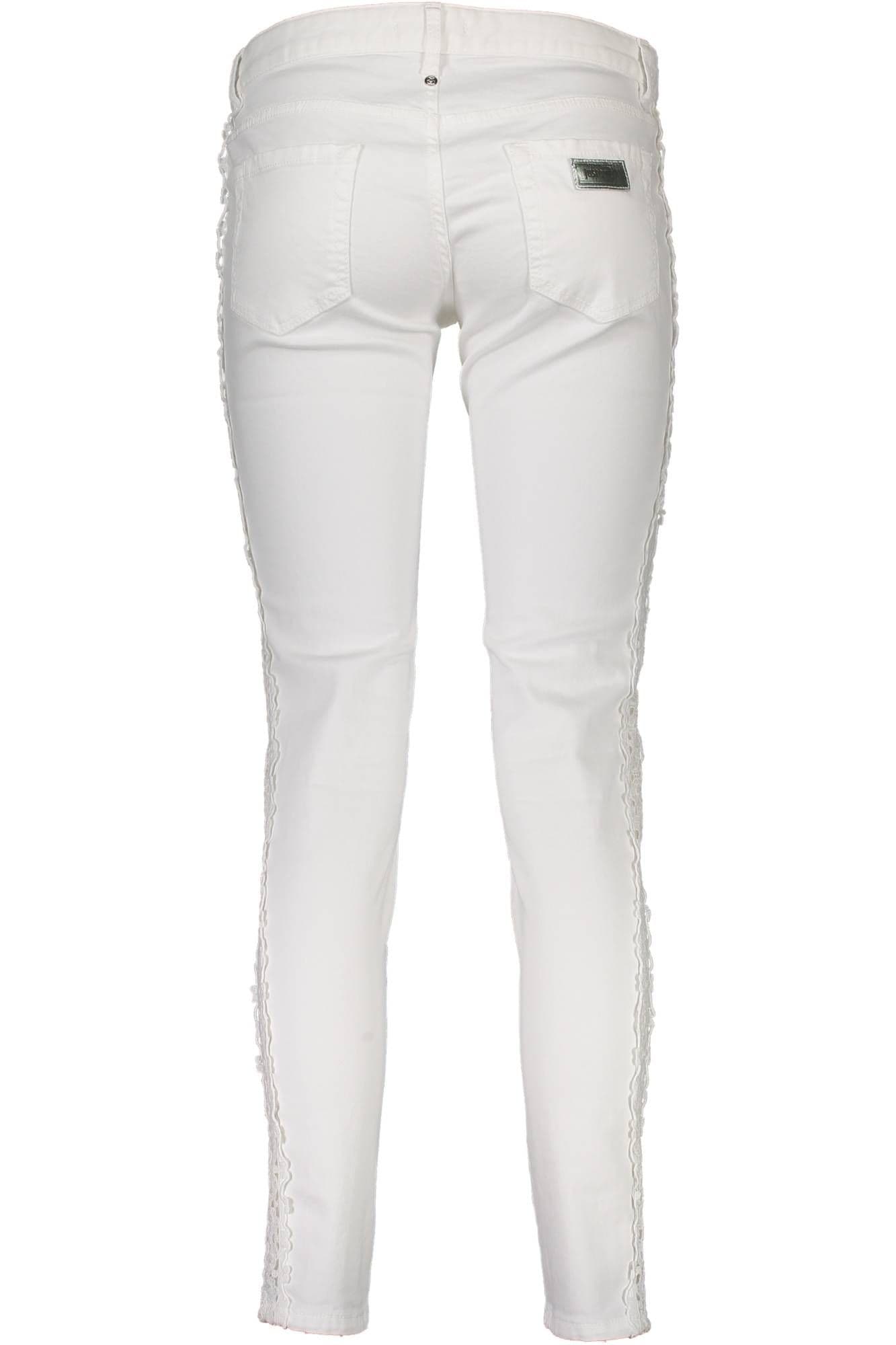 JUST CAVALLI PANTALONE DONNA BIANCO - Miniatura 2