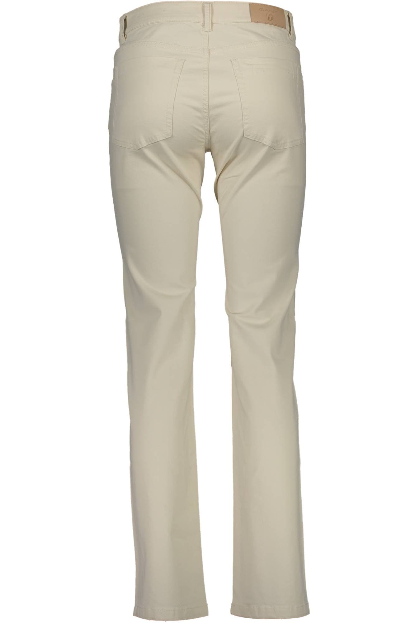 GANT PANTALONE DONNA BEIGE - Miniatura 2