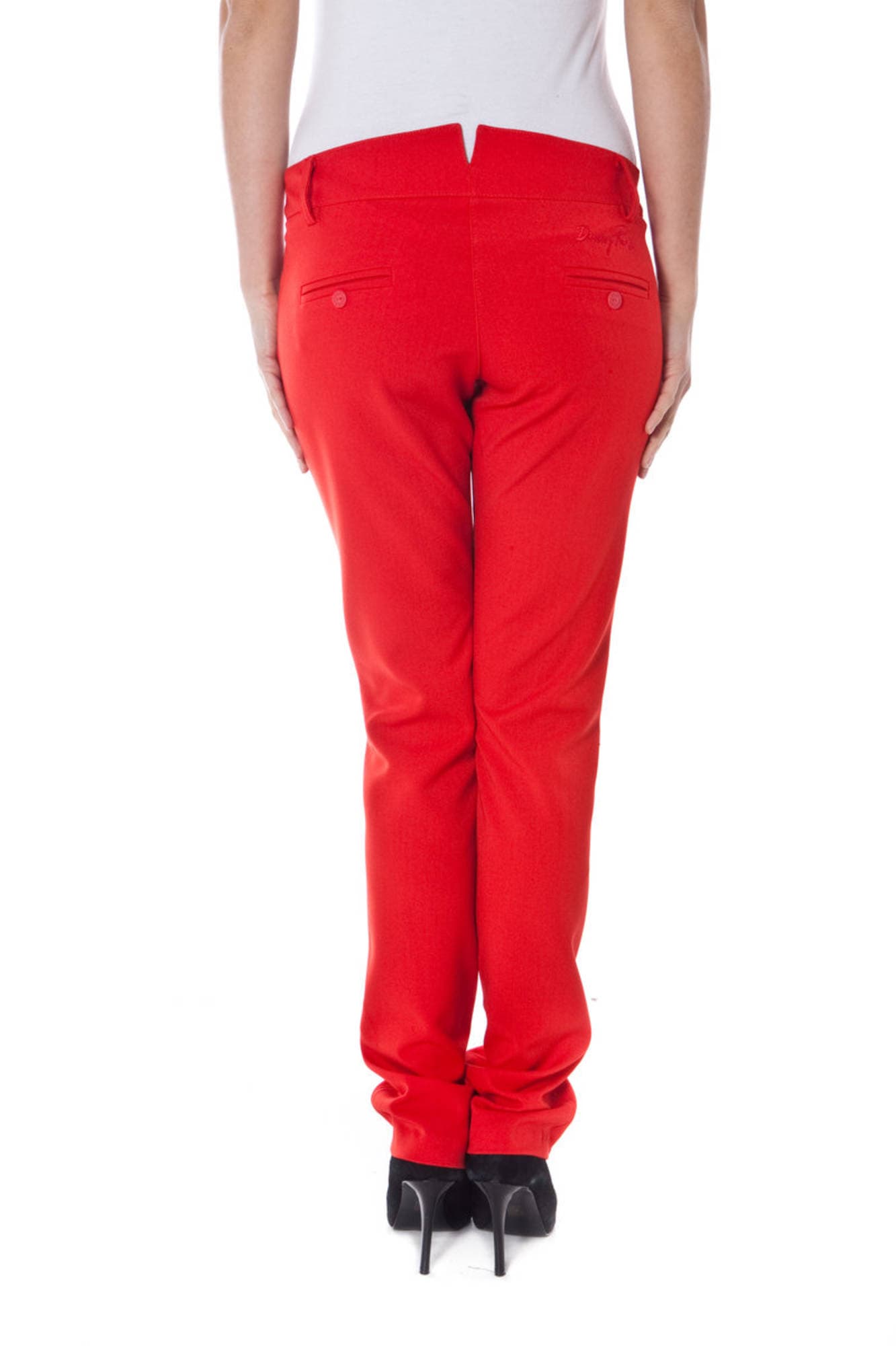 DENNY ROSE PANTALONE DONNA ROSSO - Miniatura 2