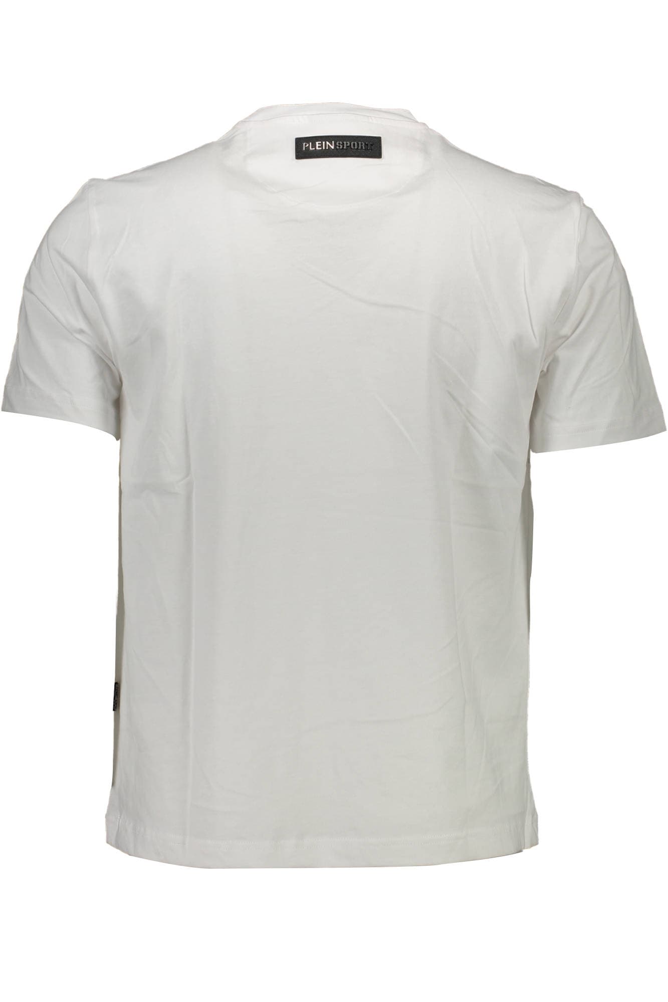 PLEIN SPORT T-SHIRT MANICHE CORTE UOMO BIANCO - Miniatura 2