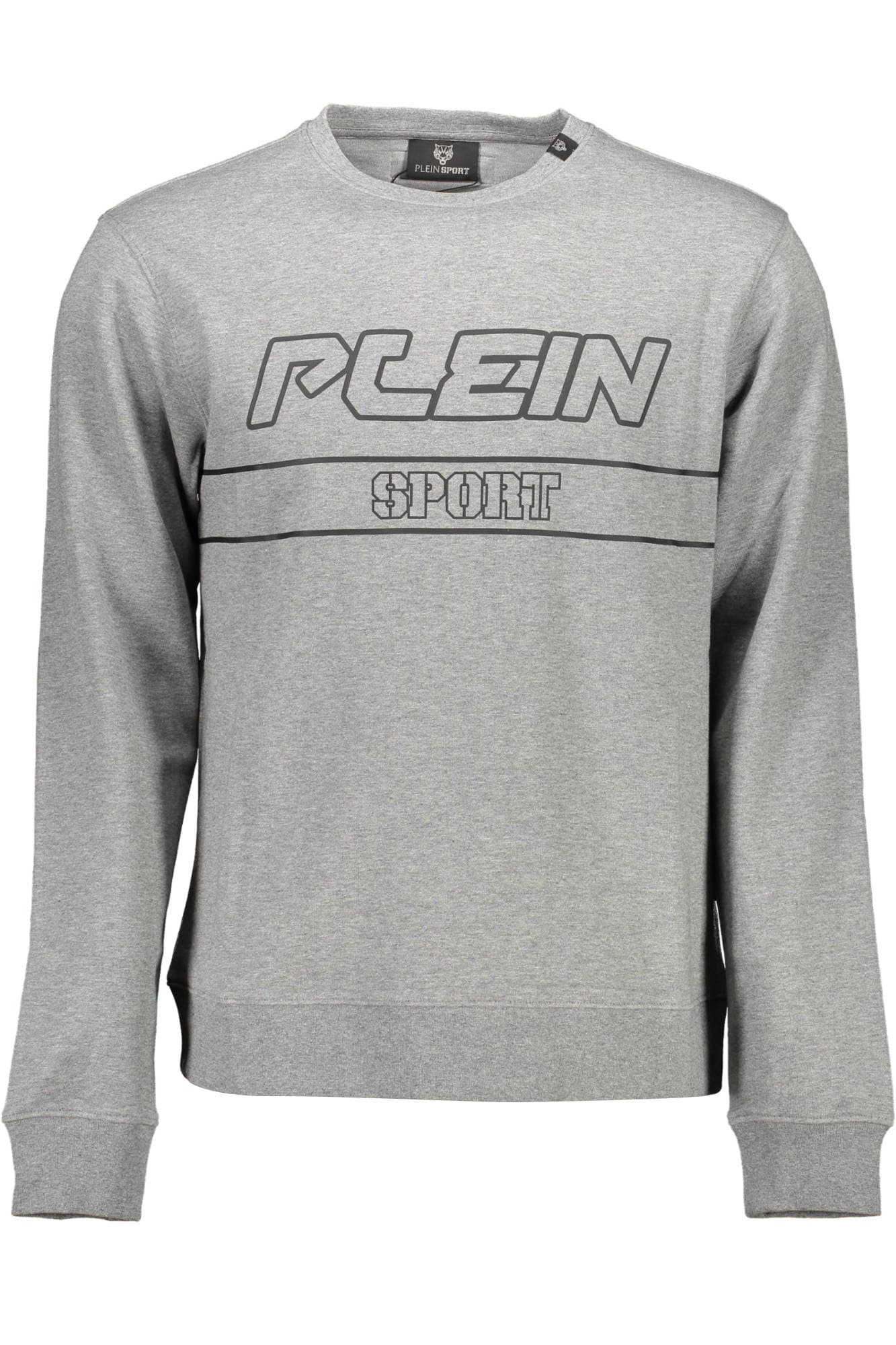 PLEIN SPORT FELPA SENZA ZIP UOMO GRIGIO