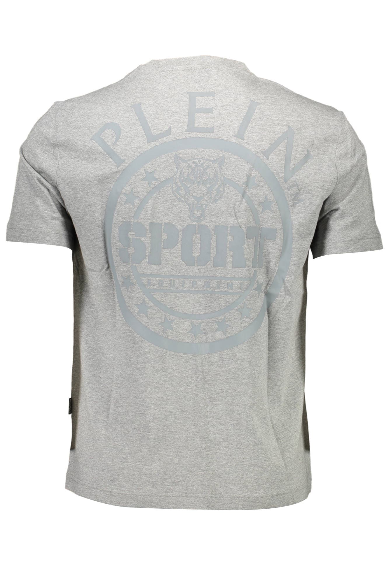 PLEIN SPORT T-SHIRT MANICHE CORTE UOMO GRIGIO - Miniatura 2